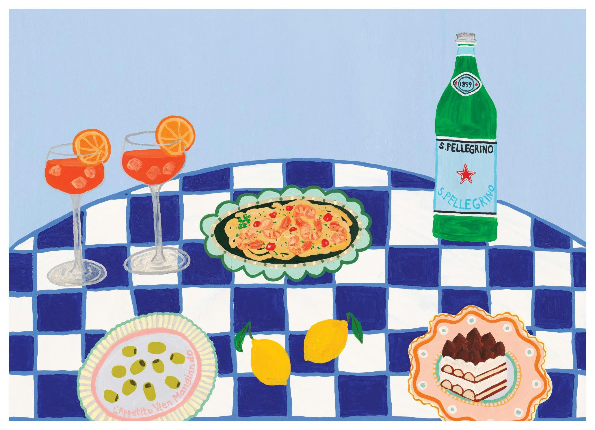 Britty Flynn - Italian Summer Print (30x40 cm)