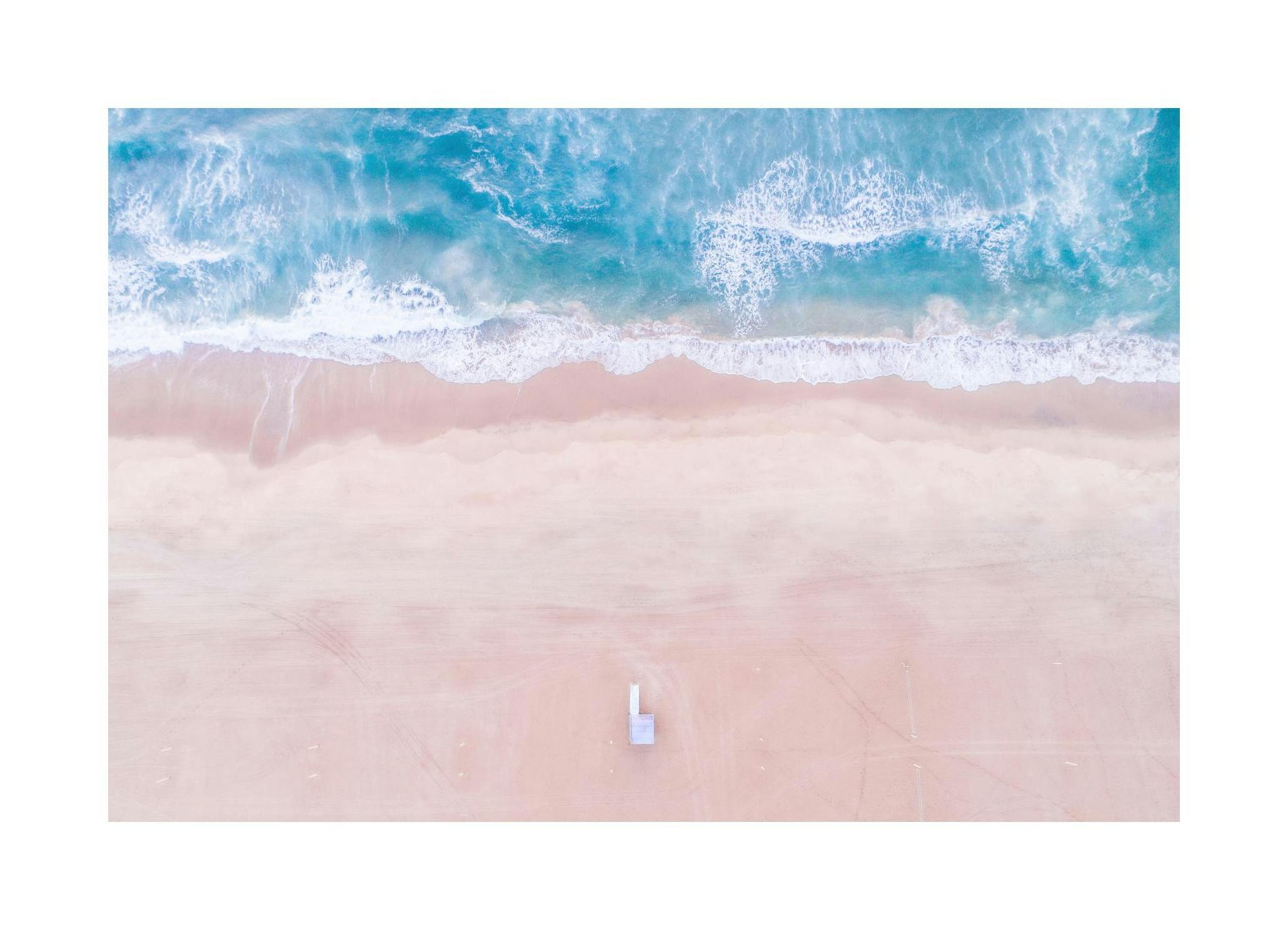 Richard Podgurski - Private Beach Affiche (30x40 cm) - Richard Podgurski
