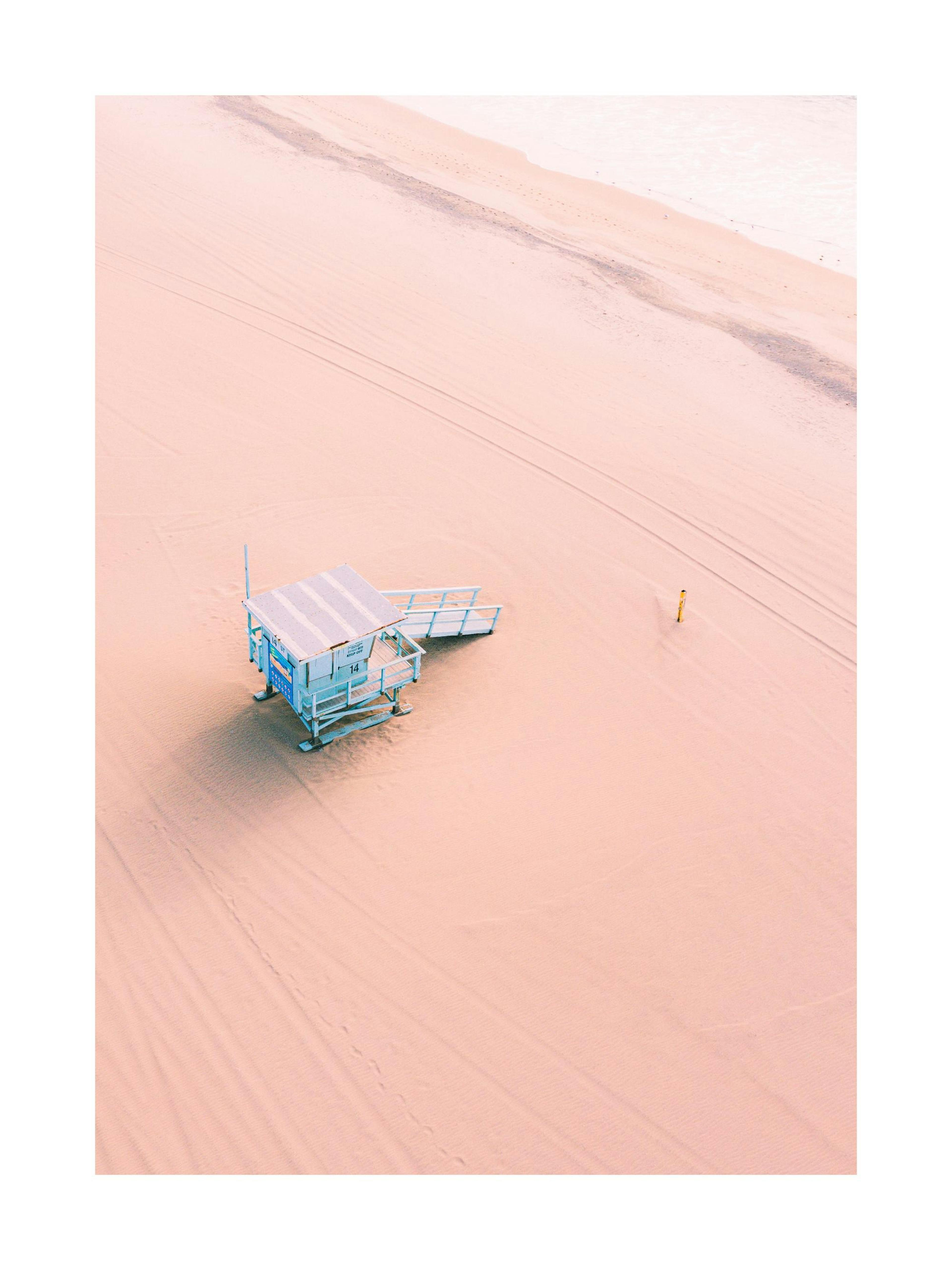 Richard Podgurski - Desert Beach Print