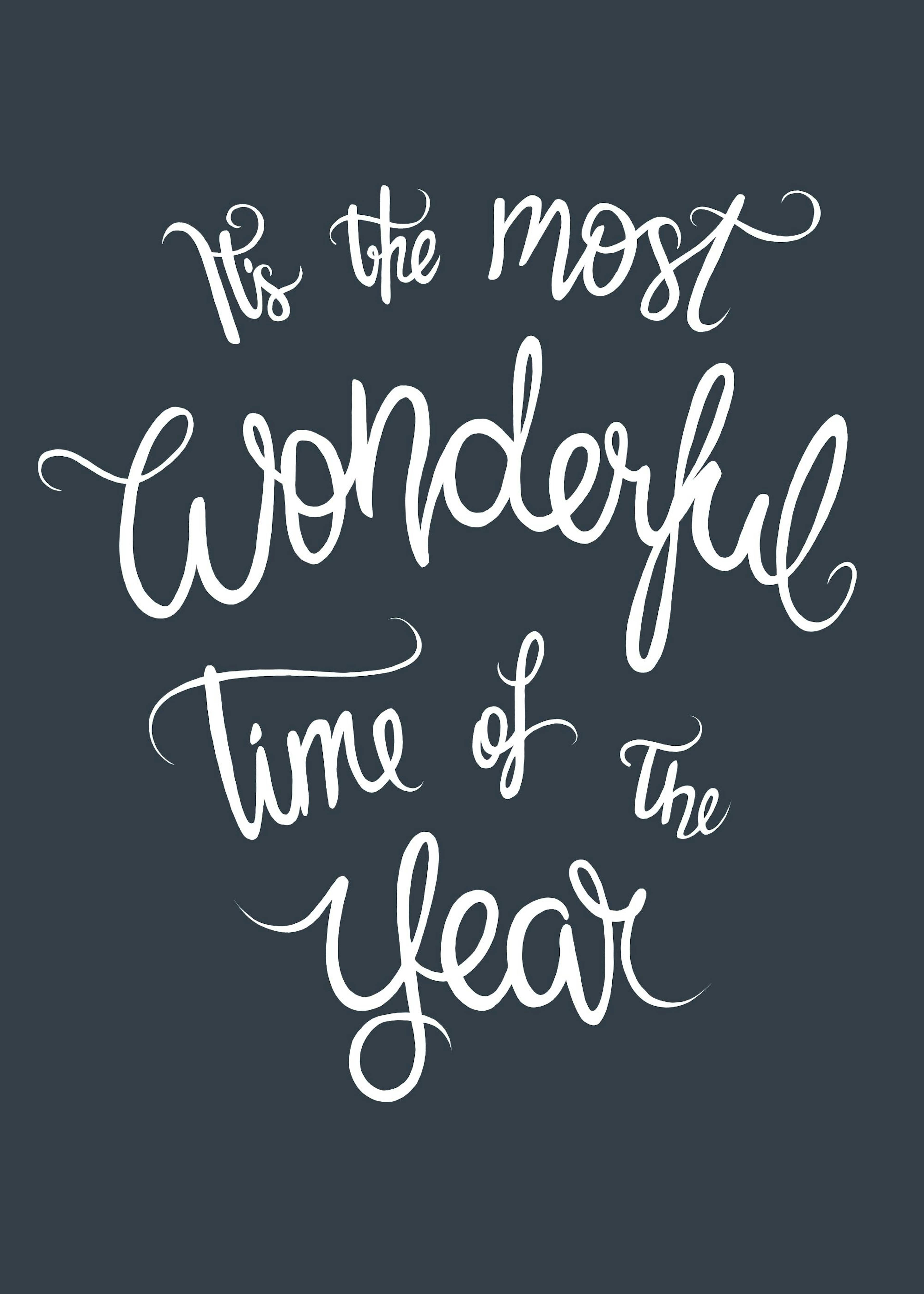 The Most Wonderful Time Affiche 0