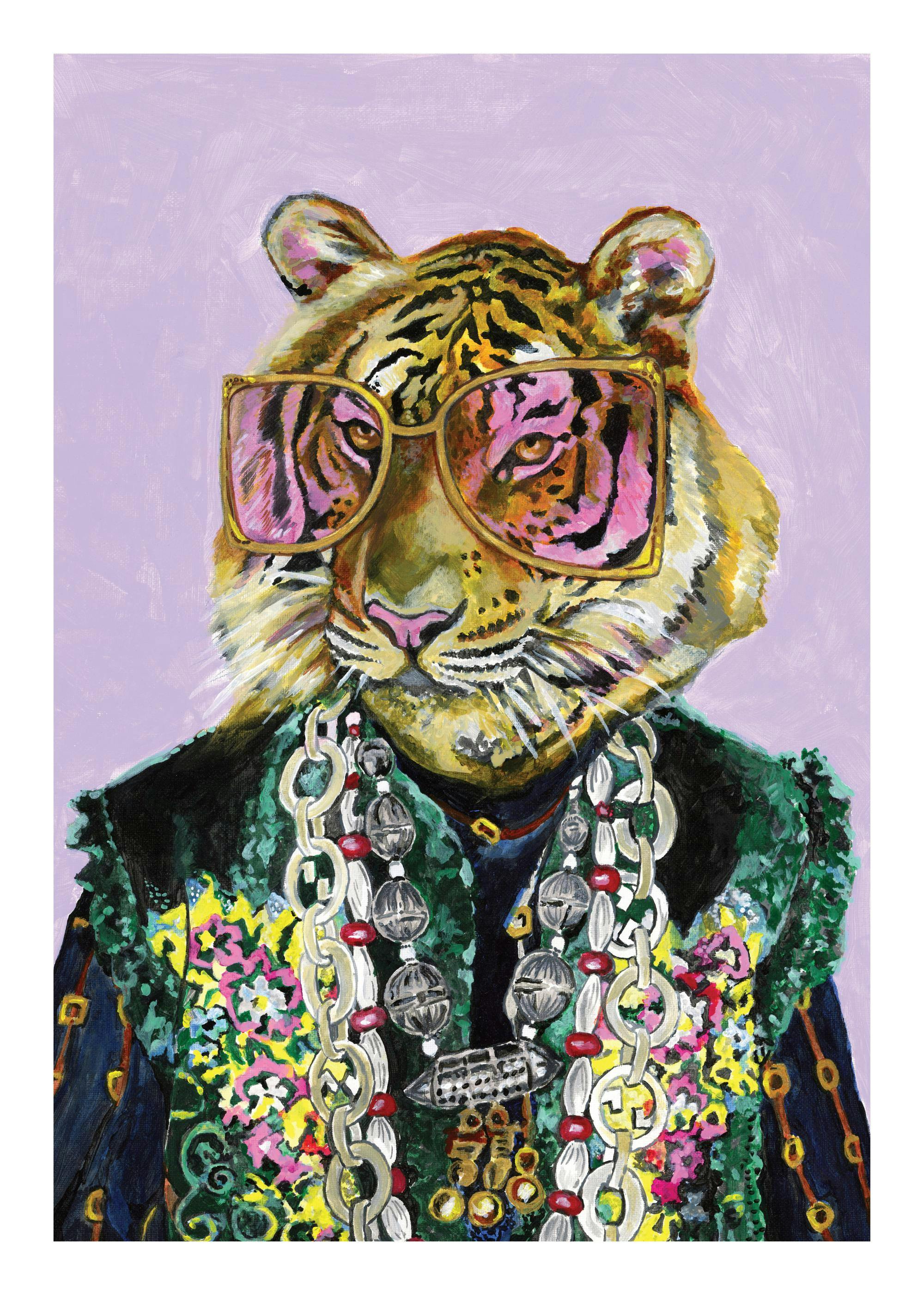 Heather Perry - Artsy Bengal Tiger Print 0