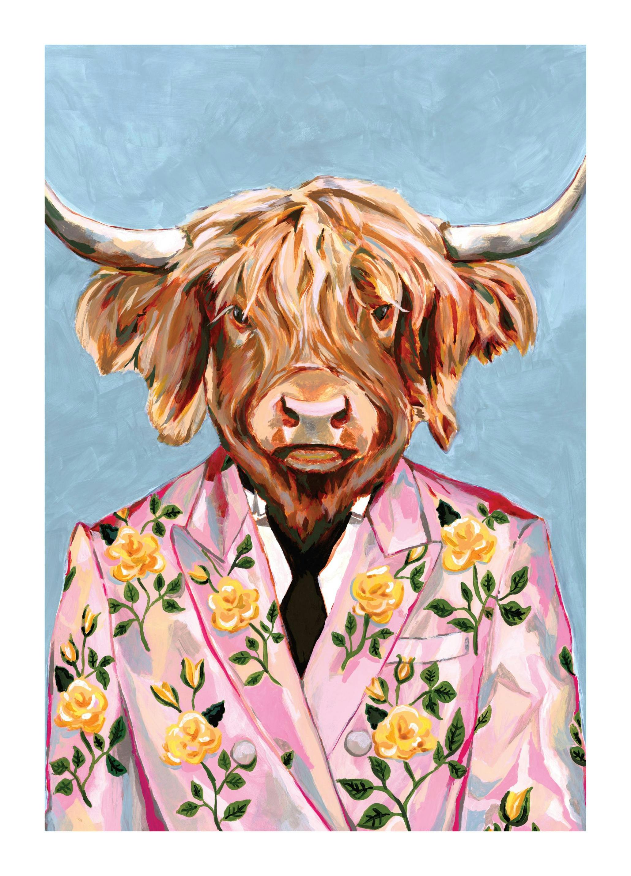 Heather Perry - Artsy Cow (50x70 cm)