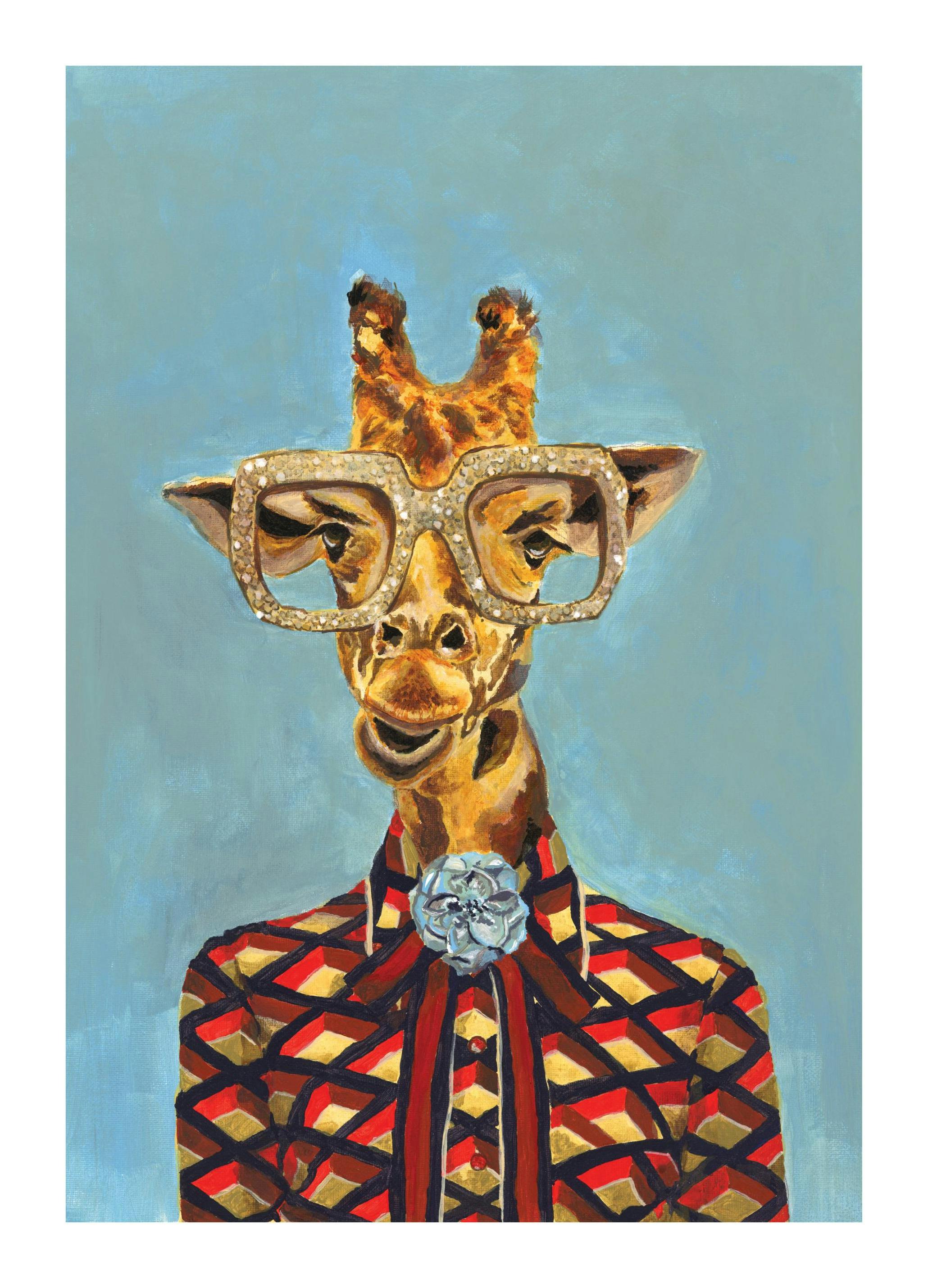 Heather Perry - Artsy Giraffe Poster (50x70 cm)
