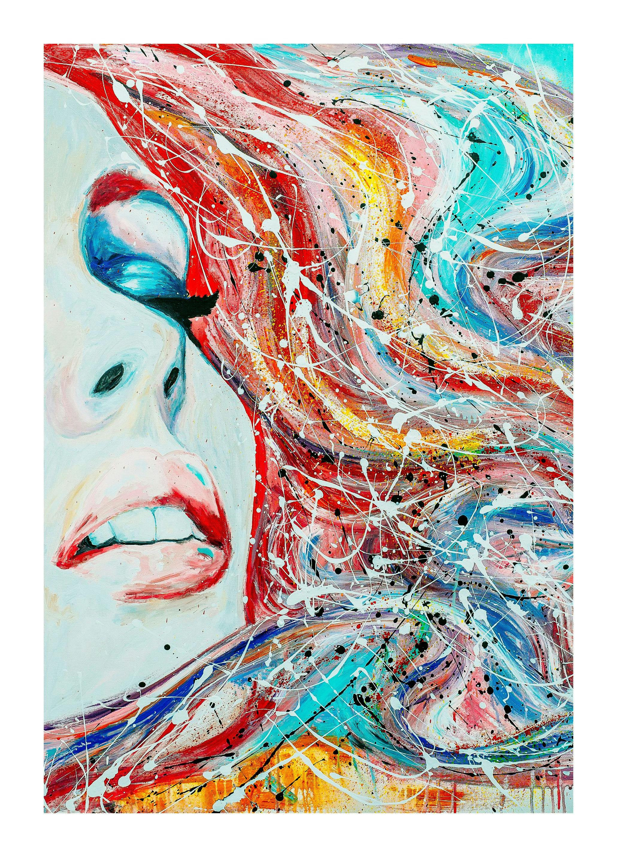 Sofia Larsson - Daydreamer (30x40 cm)