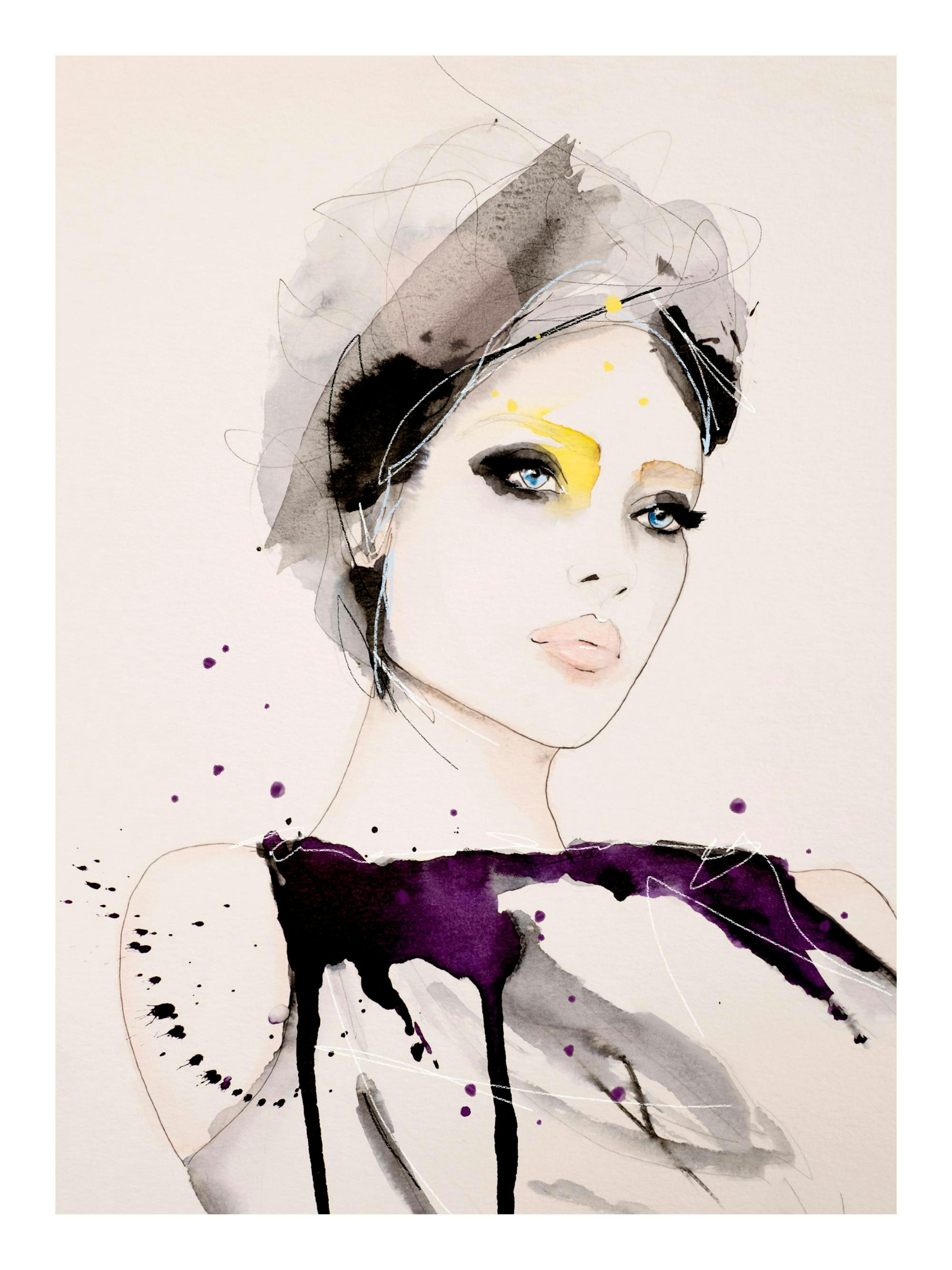 Leigh Viner - Intent Print