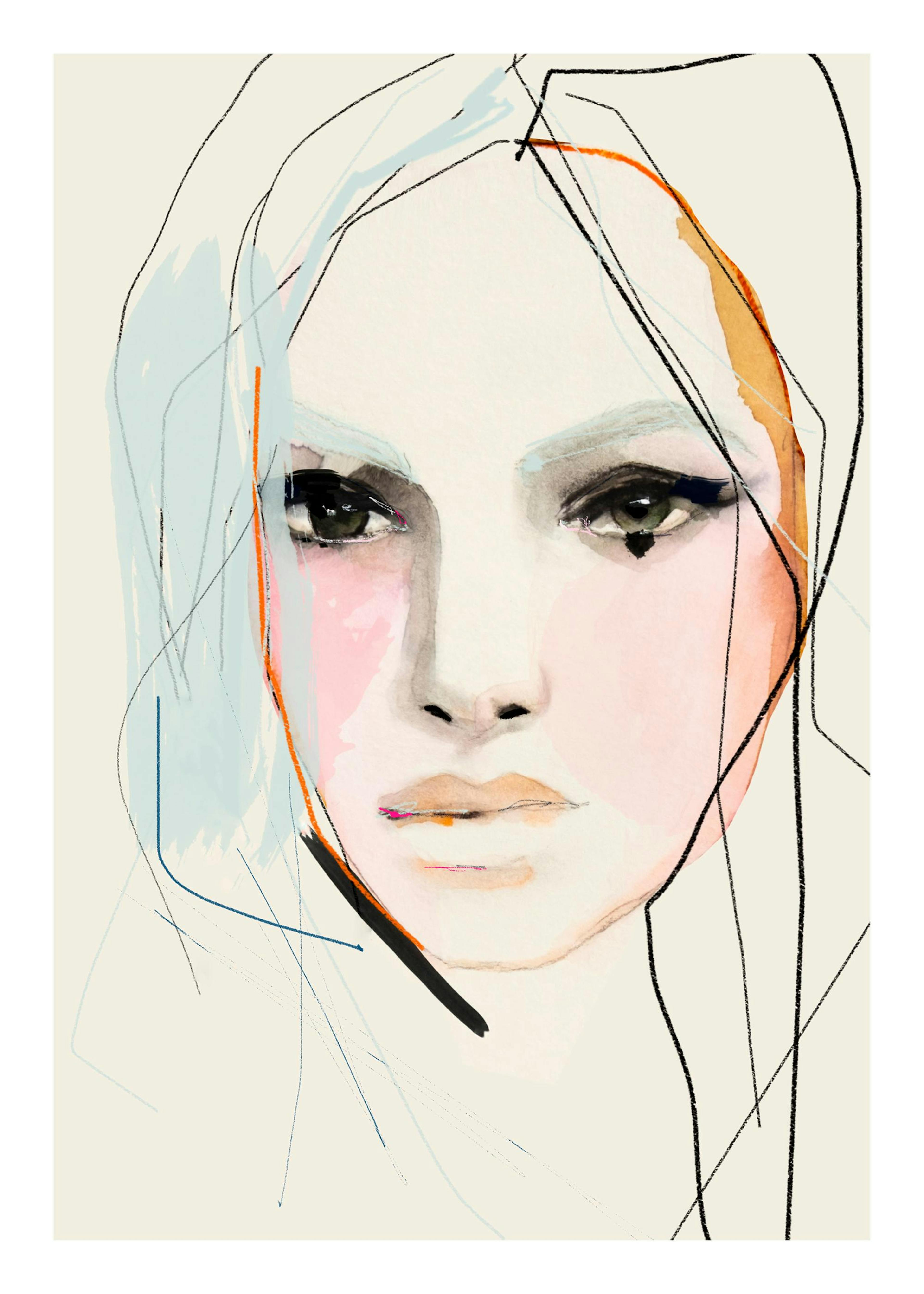 Leigh Viner - Blanche Print 0
