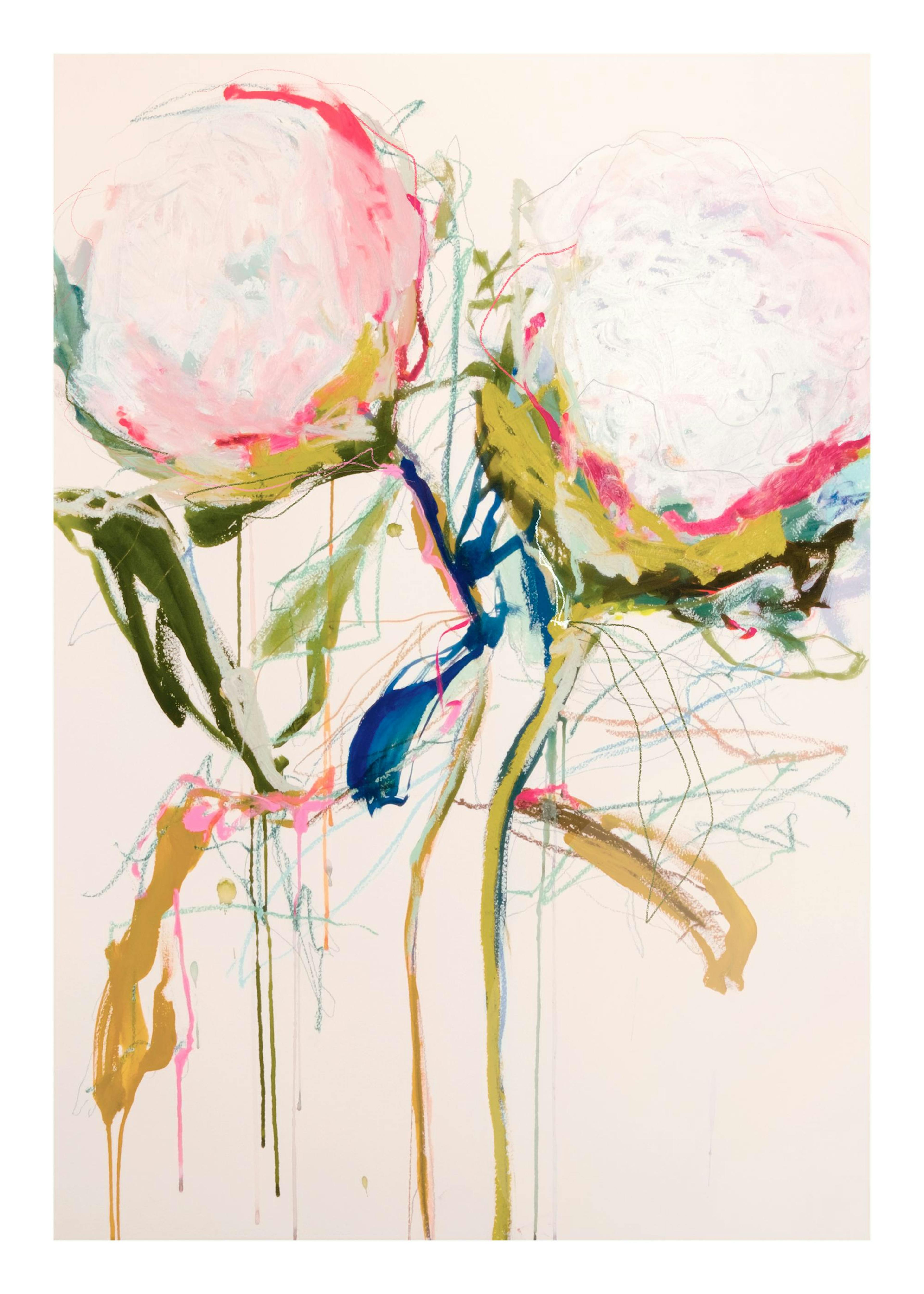 Leigh Viner - Artsy Peonies No1 Plakat 0