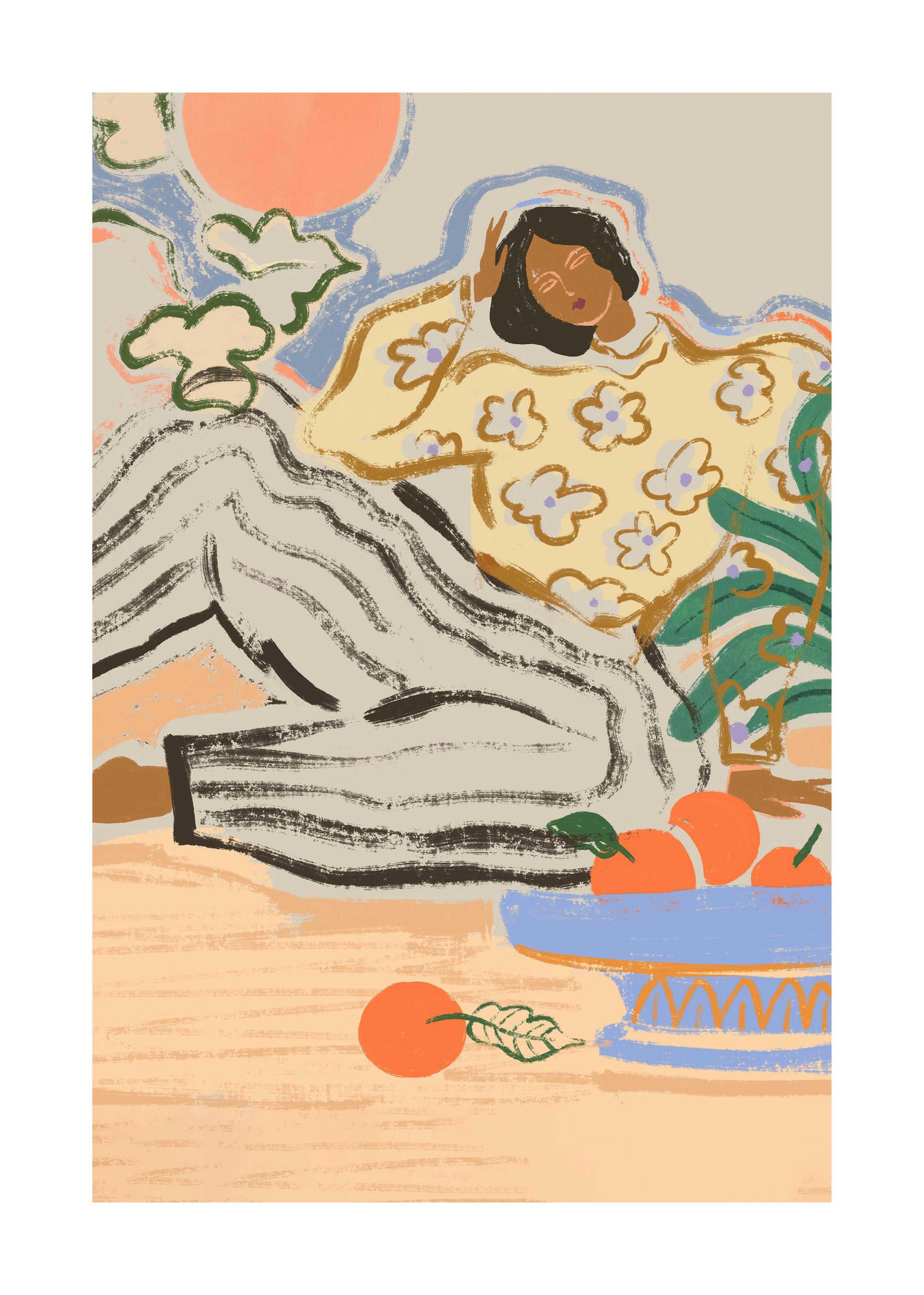 Arty Guava - Lay Hoon - Lazy Days Print 0