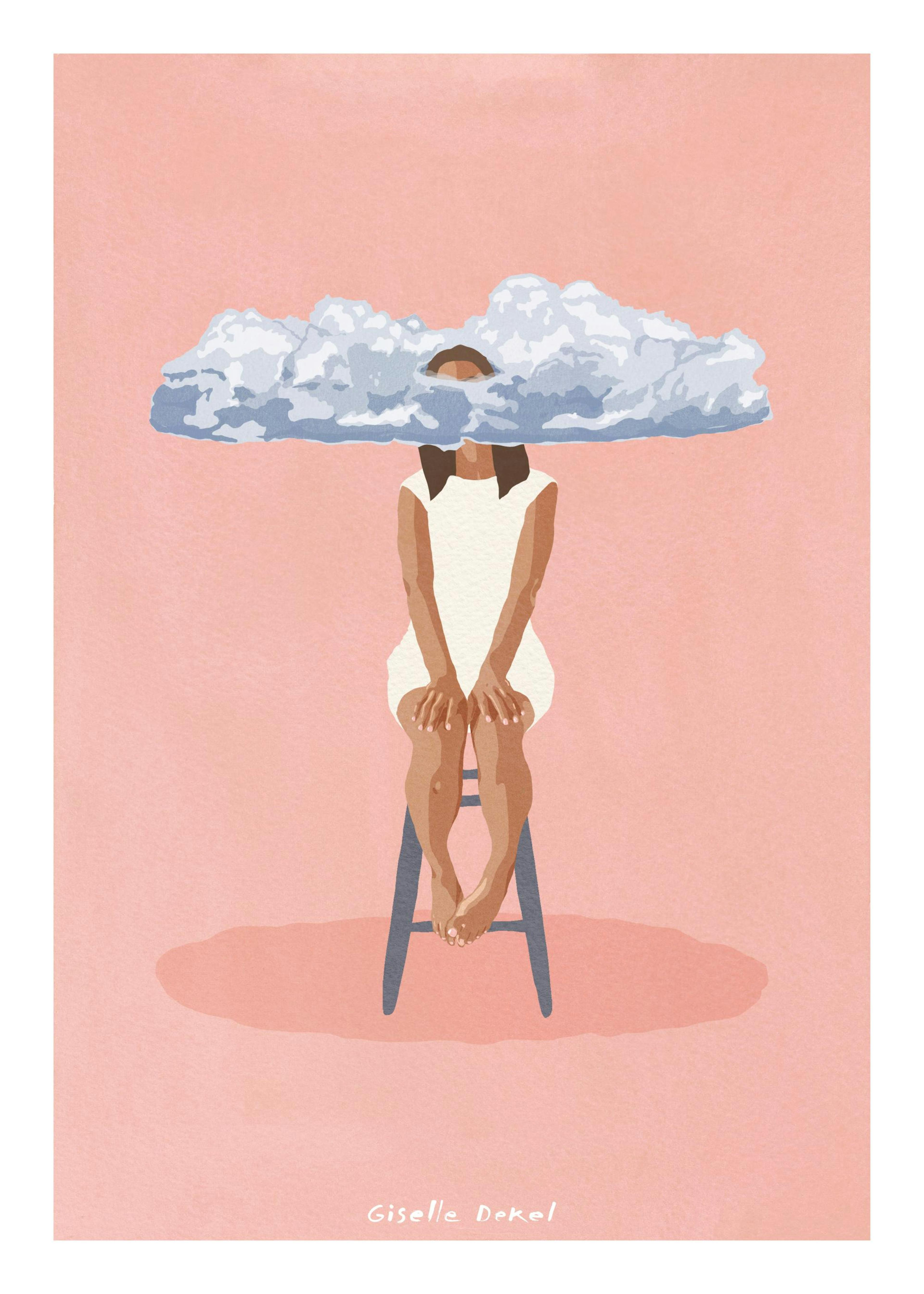 Giselle Dekel – Pink Meditation Affiche 0