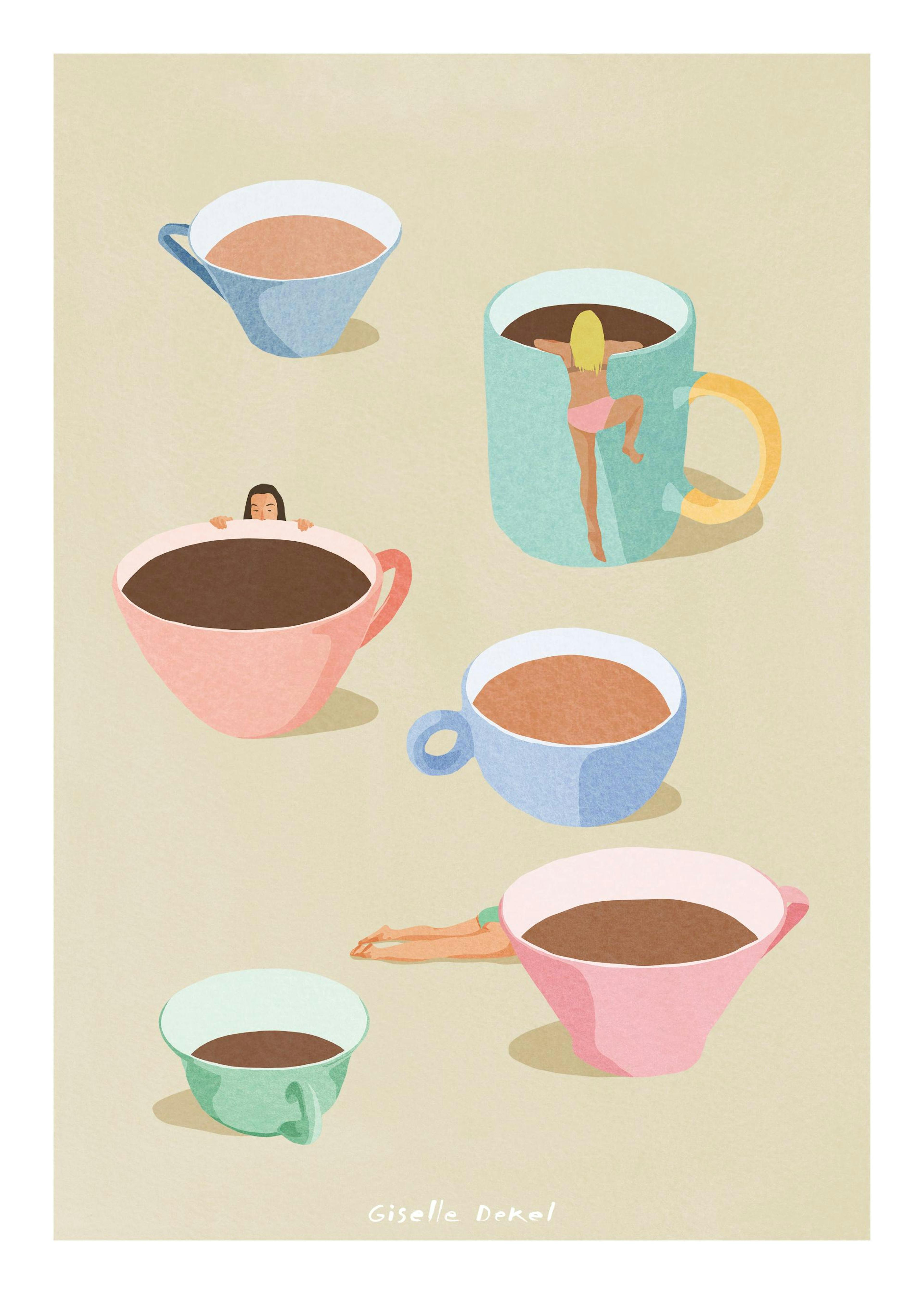 Giselle Dekel – Coffee Ladies Poster 0