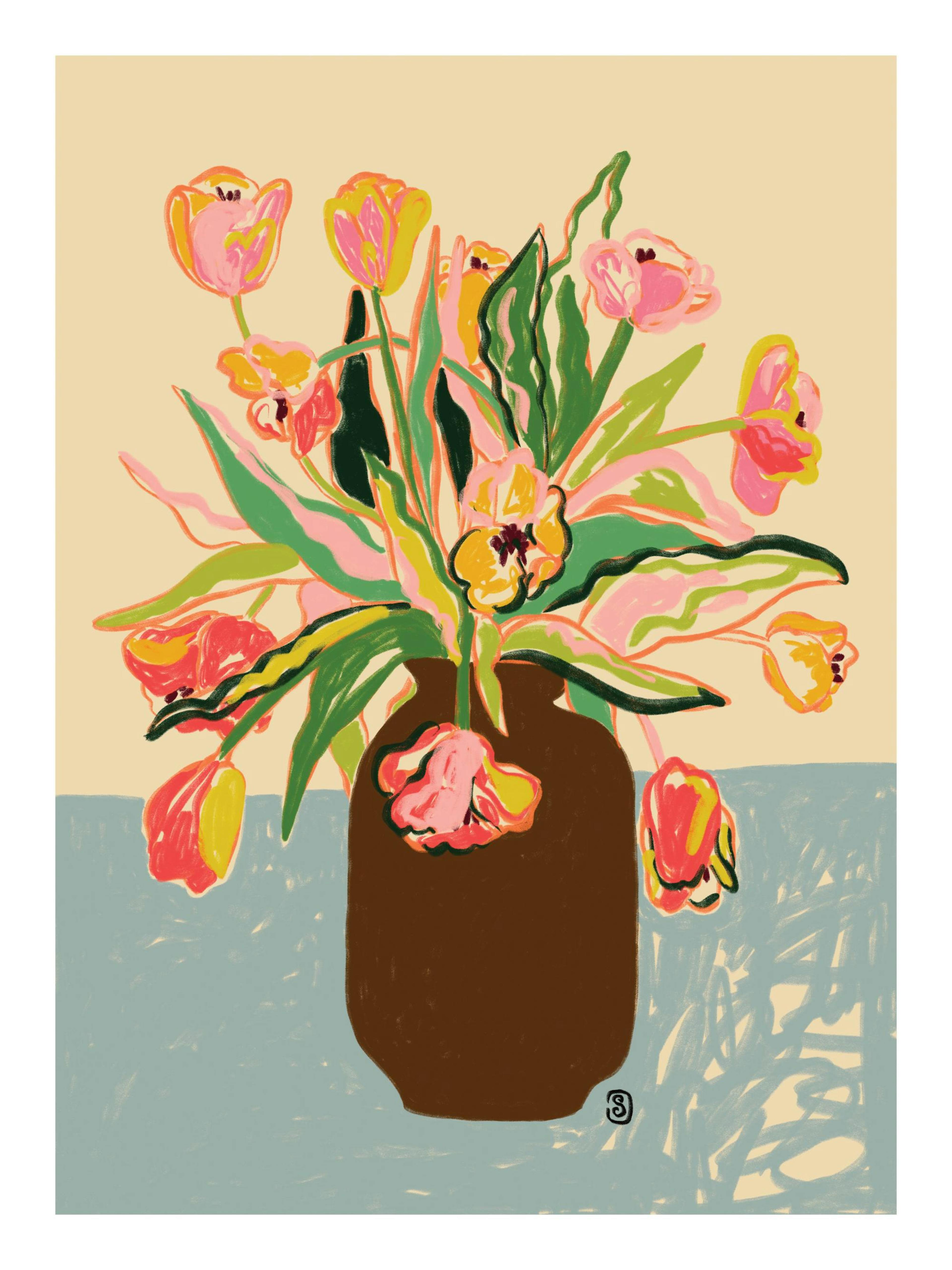 Sandra Poliakov - Tulip Vase