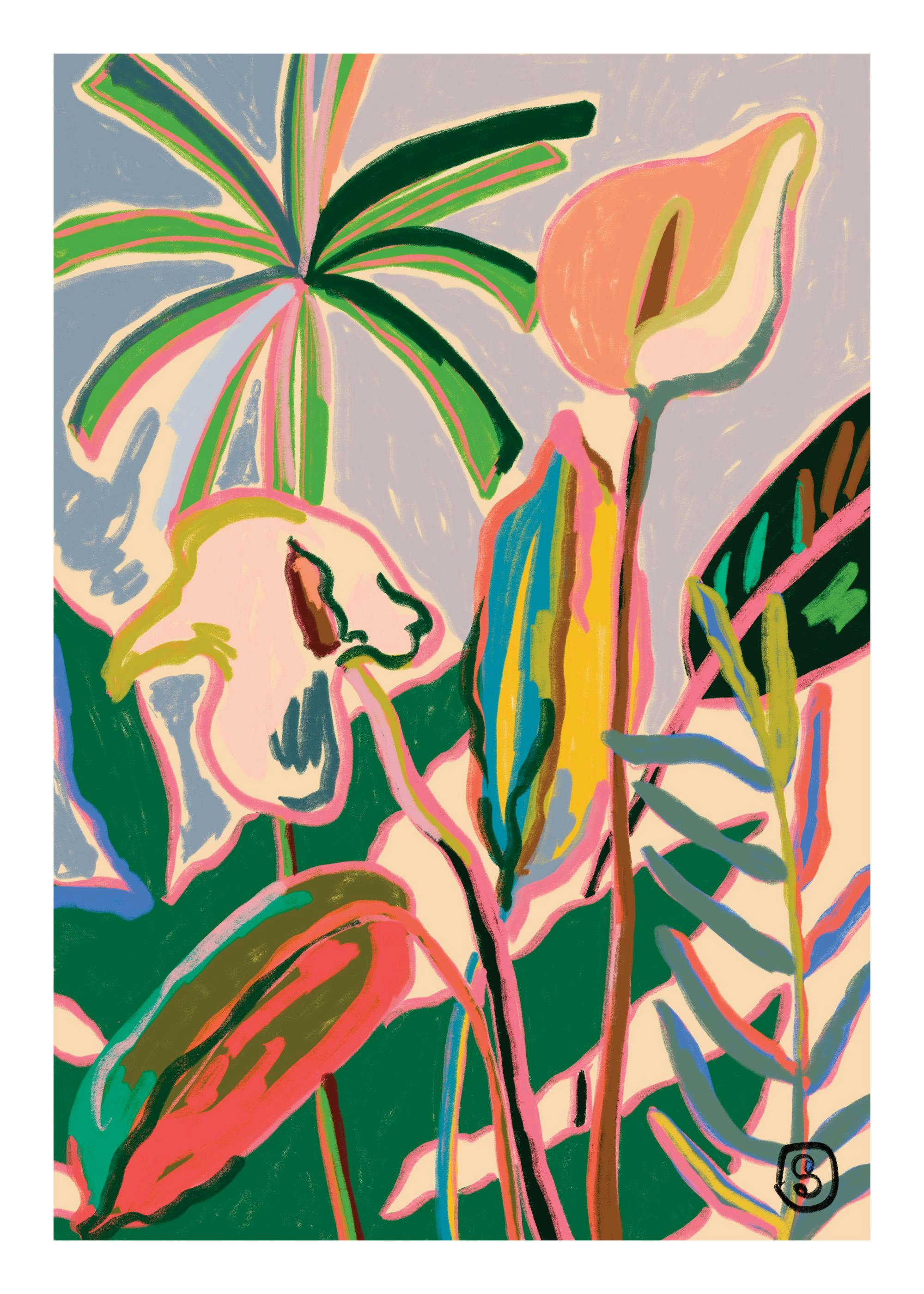 Sandra Poliakov - Peace Lily Poster 0