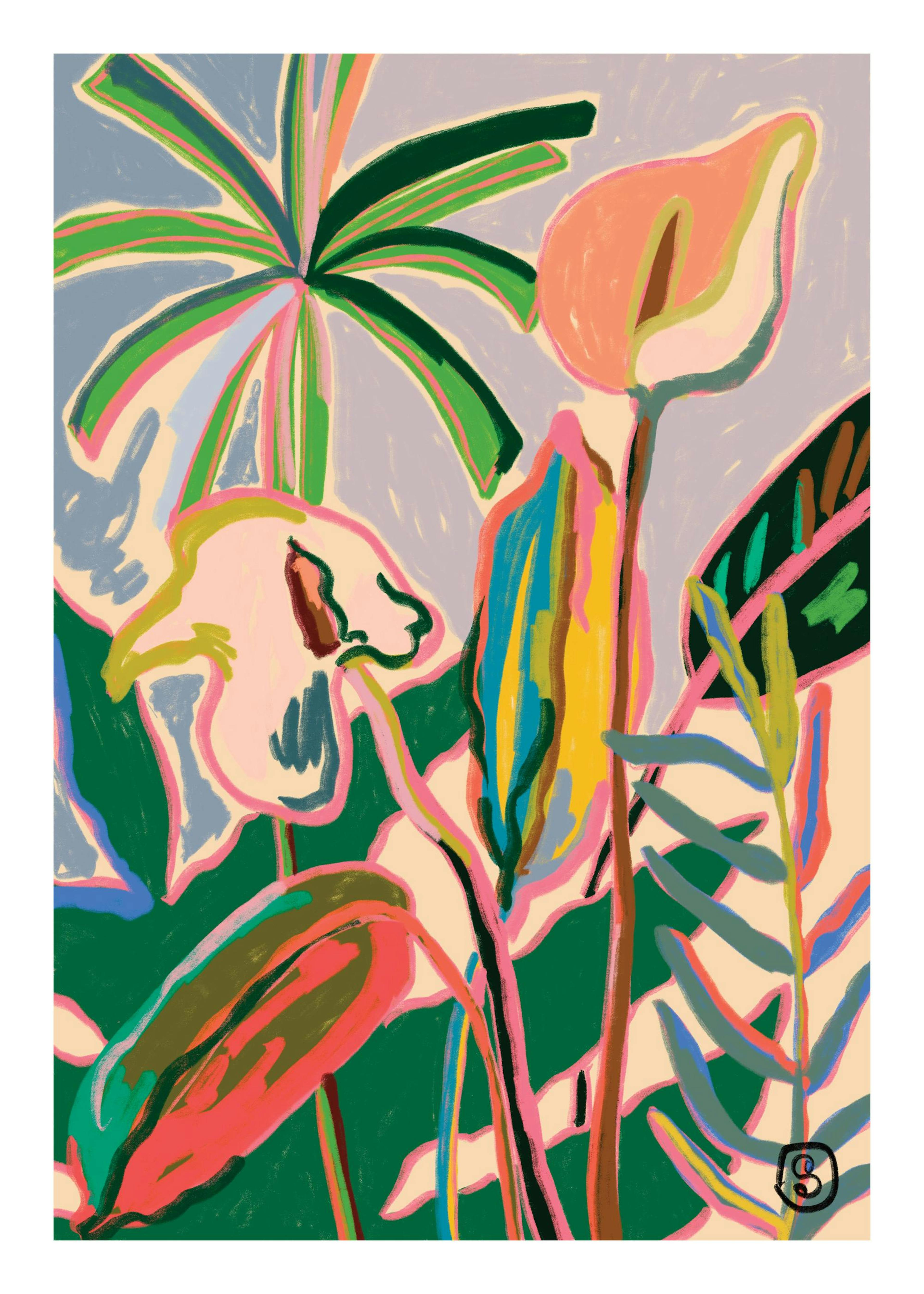 Sandra Poliakov - Peace Lily Print 0