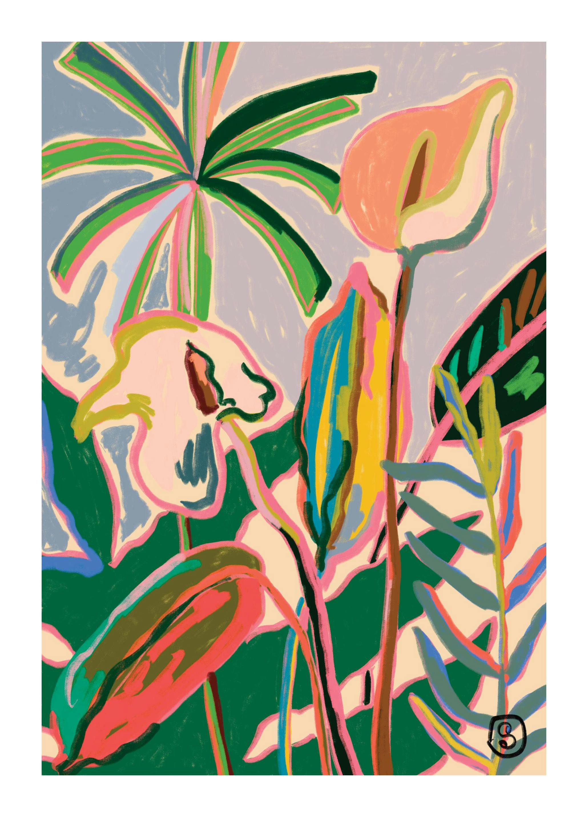Sandra Poliakov - Peace Lily Poster (30x40 cm)