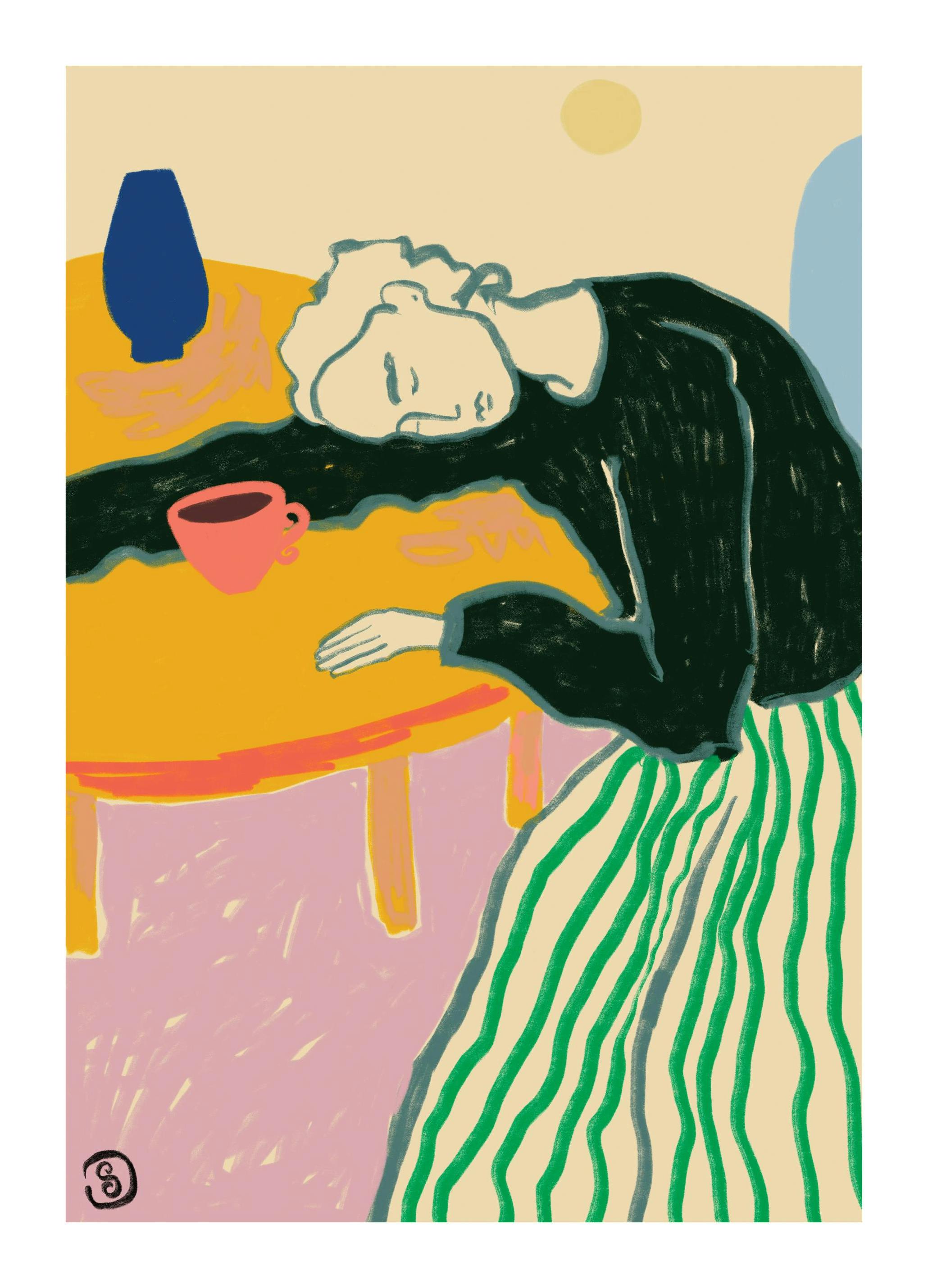 Sandra Poliakov - Motherhood Poster (50x70 cm)