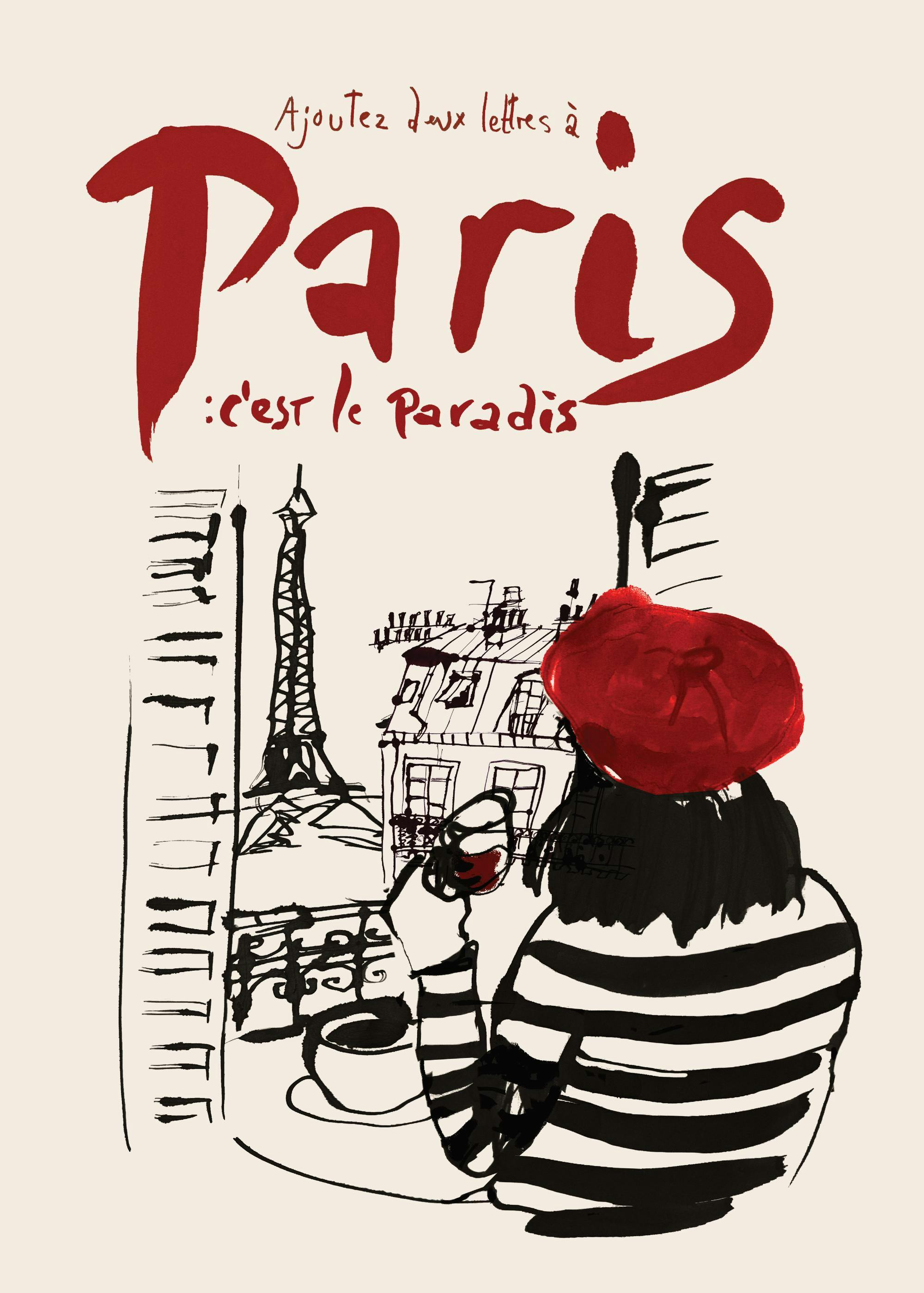 Sissan Richard - Paris, le Paradis Print 0