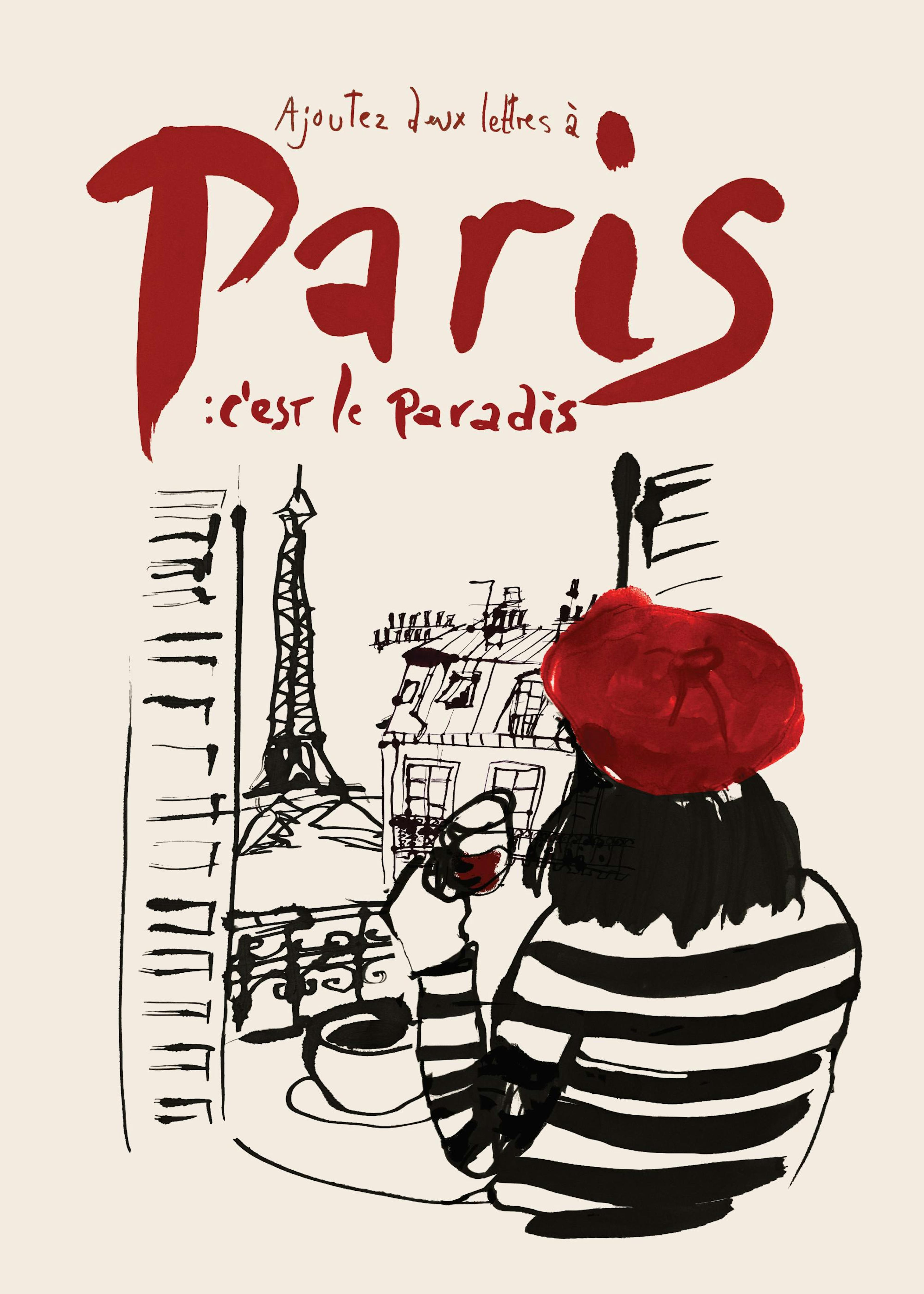 Sissan Richard - Paris, le Paradis Print 0