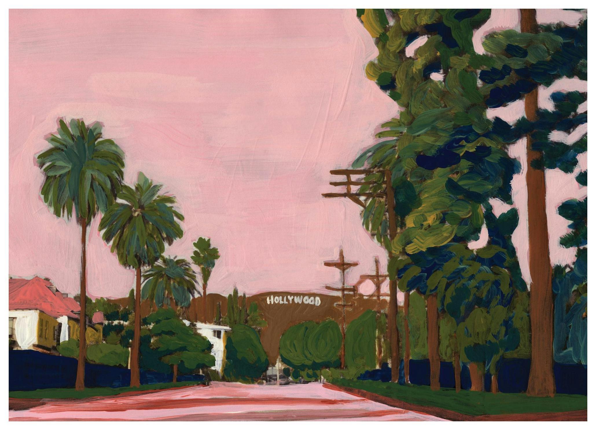 Eleanor Baker - Hollywood Dream Print (50x70 cm)