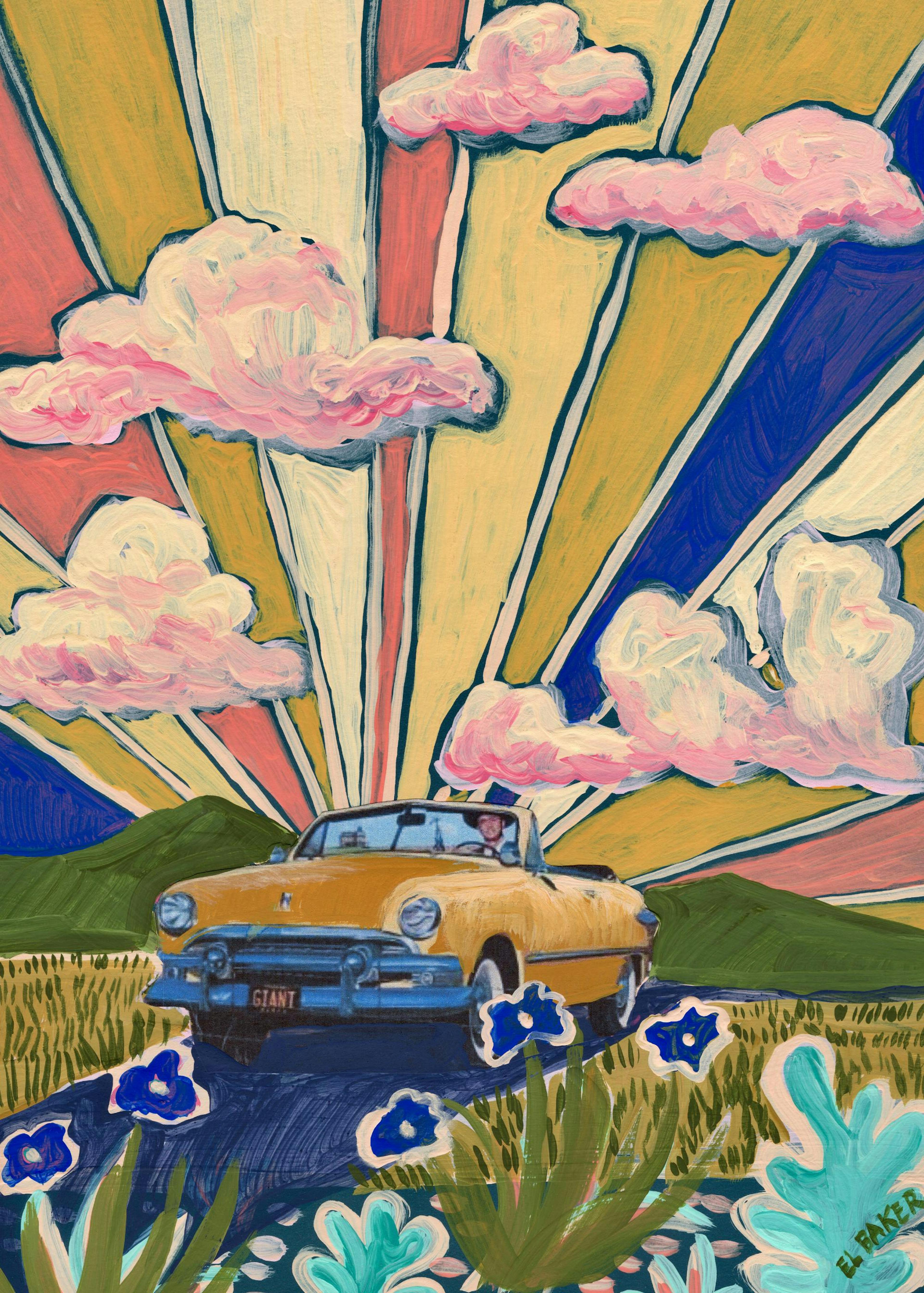 Eleanor Baker - Sunrise Ride Poster 0