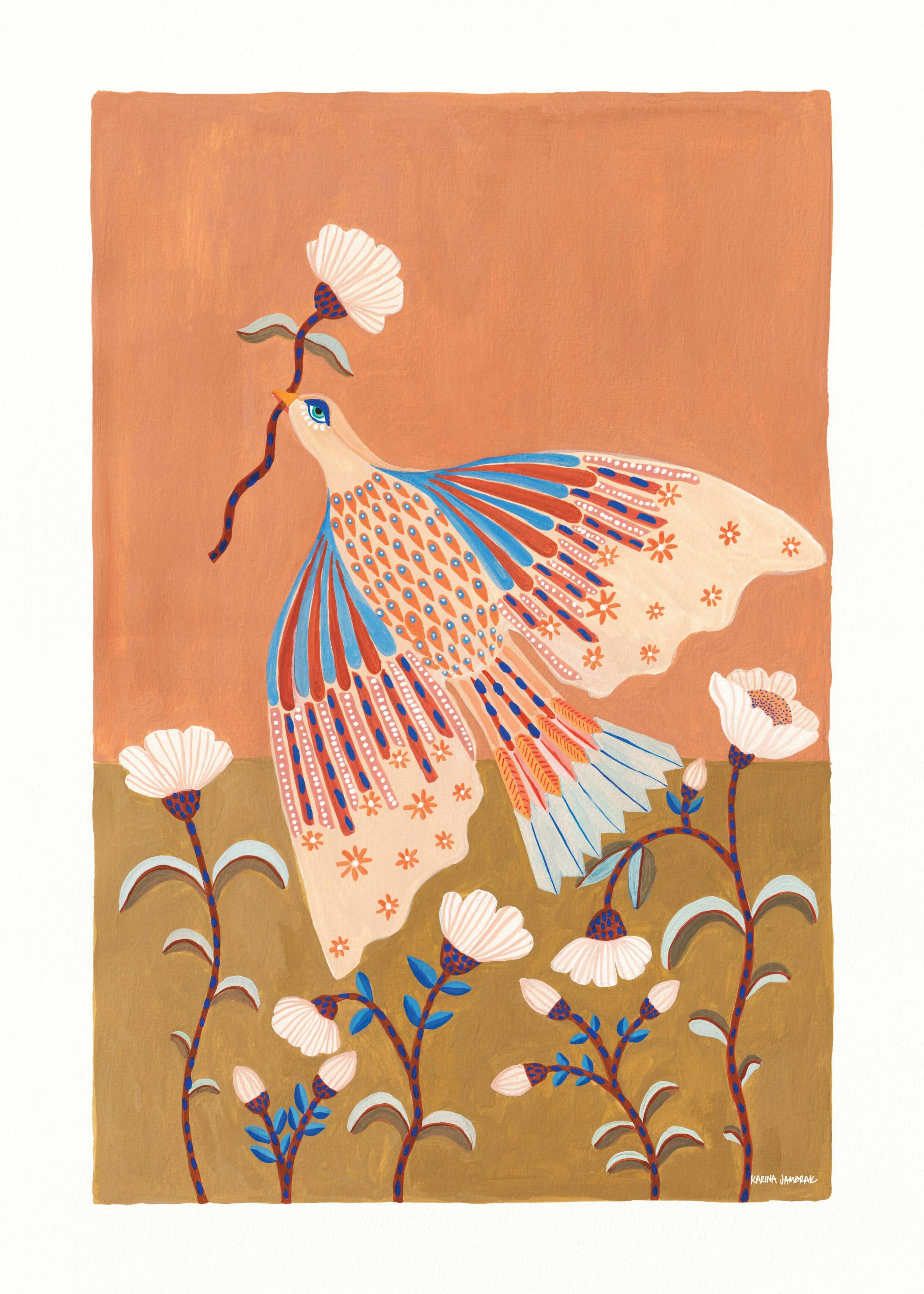 Karina Jambrak - Freedom Bird Print 0