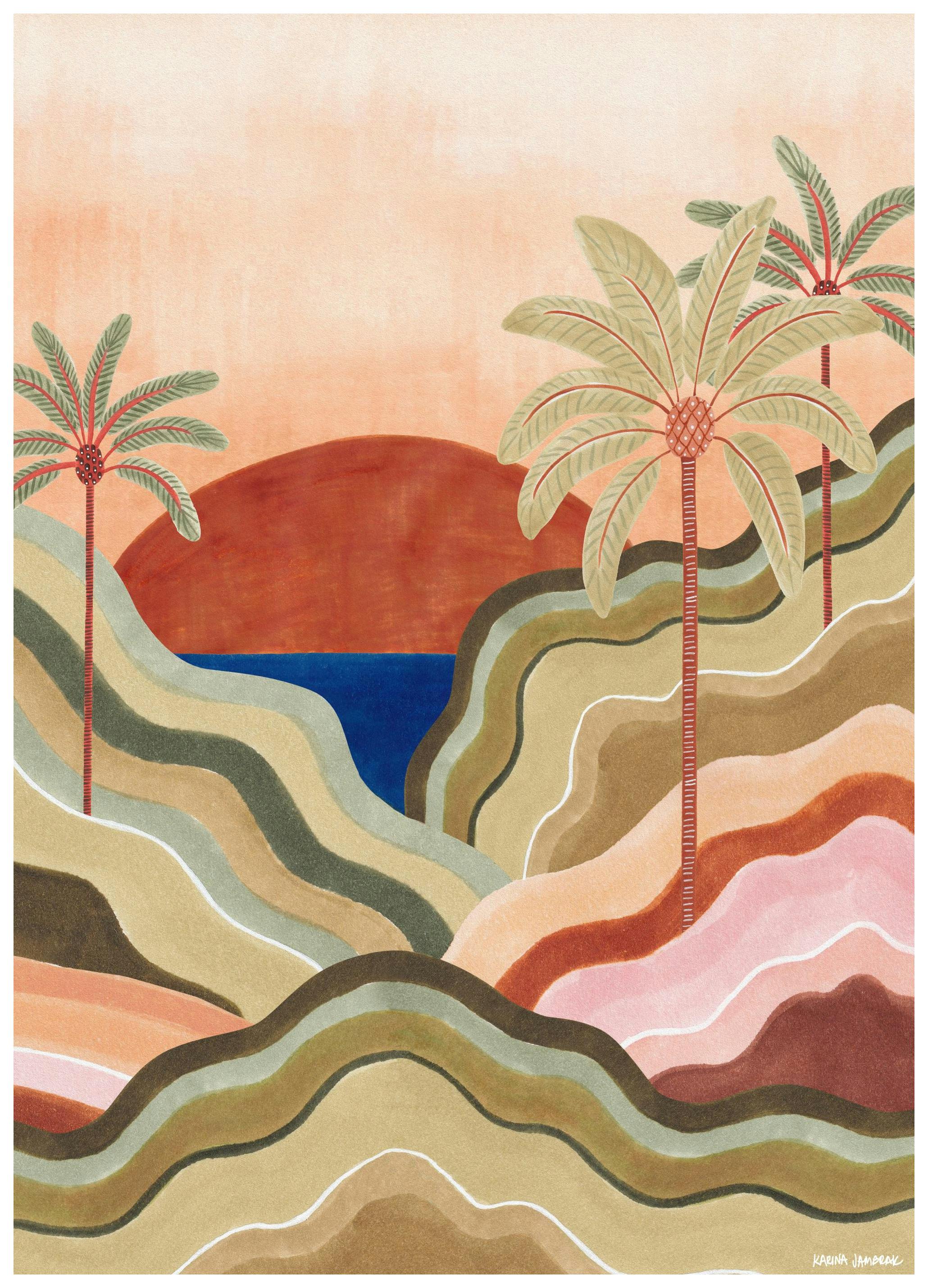 Karina Jambrak - A New Day Affiche (30x40 cm) - Karina Jambrak