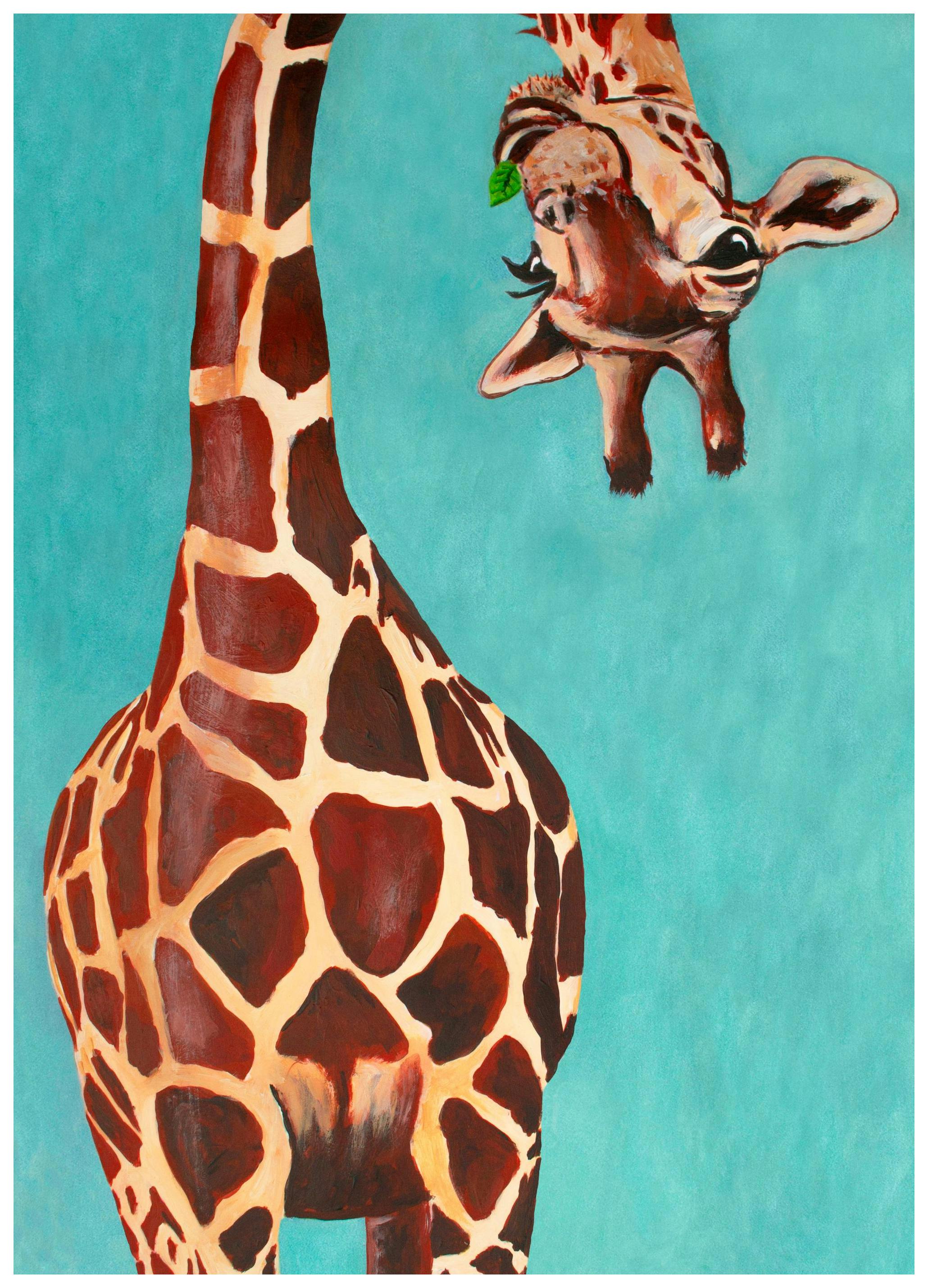 Coco de Paris - Upside Down Giraffe Poster (50x70 cm)