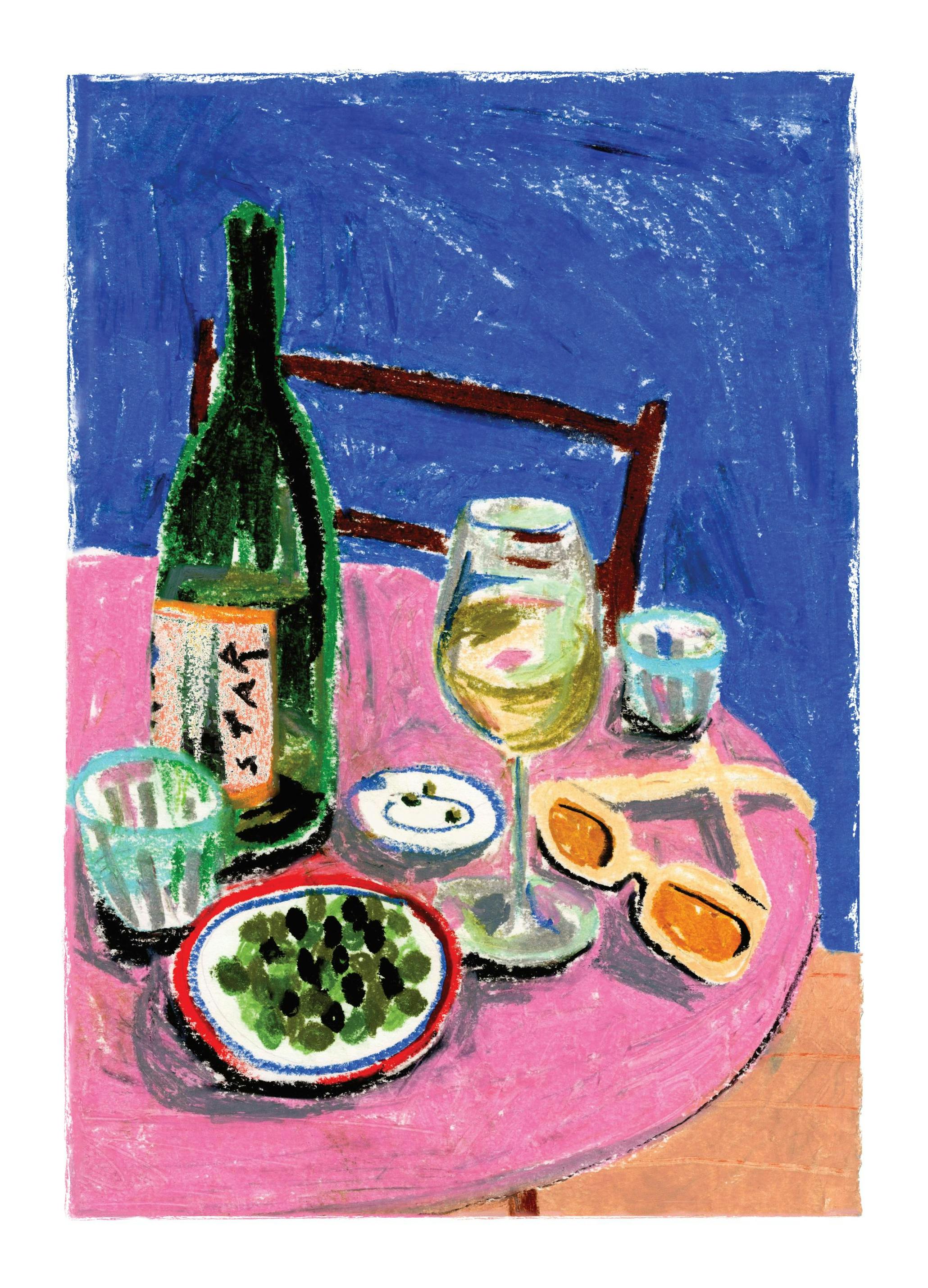 Laura Page - Pastel Table Poster (50x70 cm)