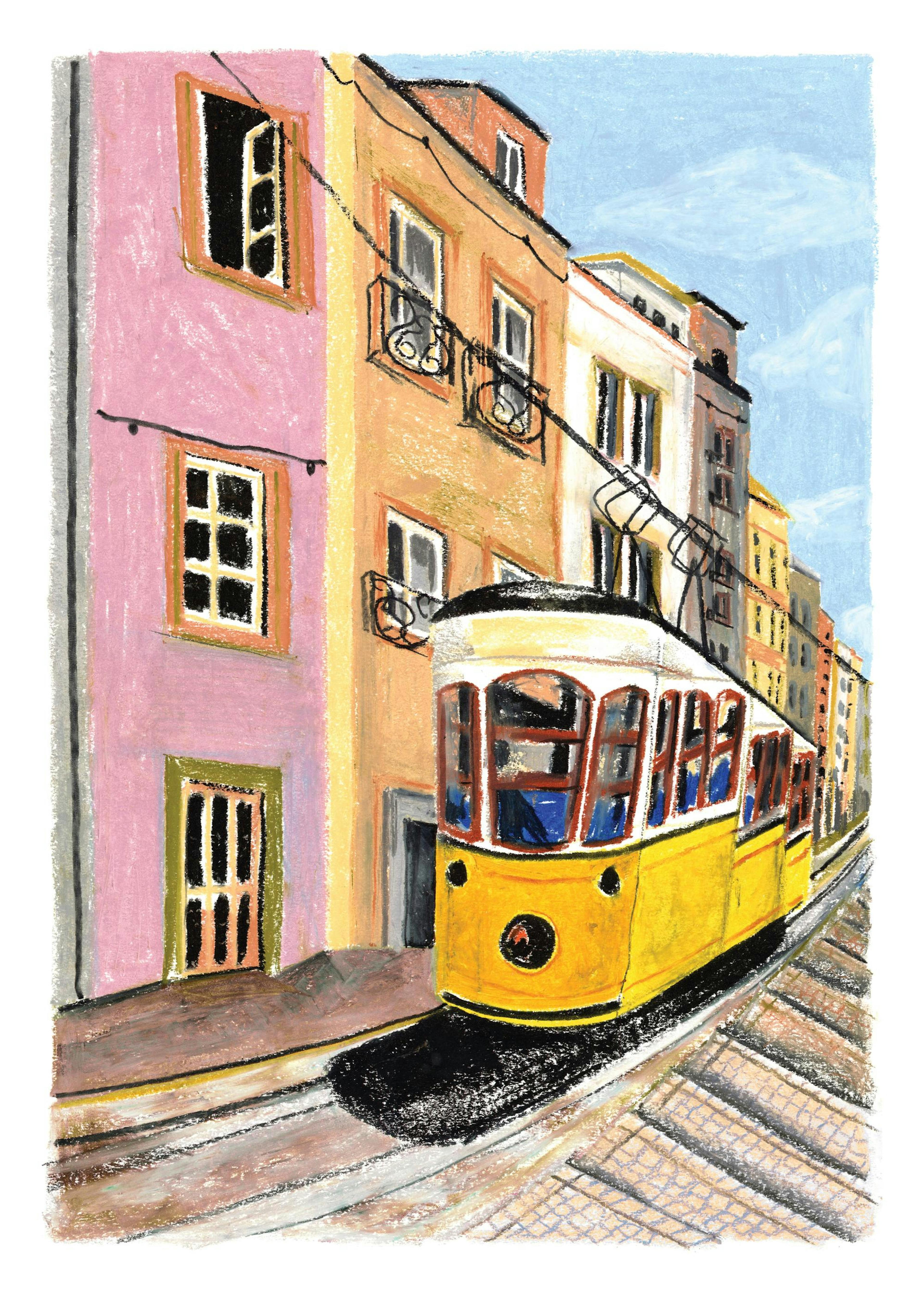 Laura Page - Pastel Lisbon Affiche 0