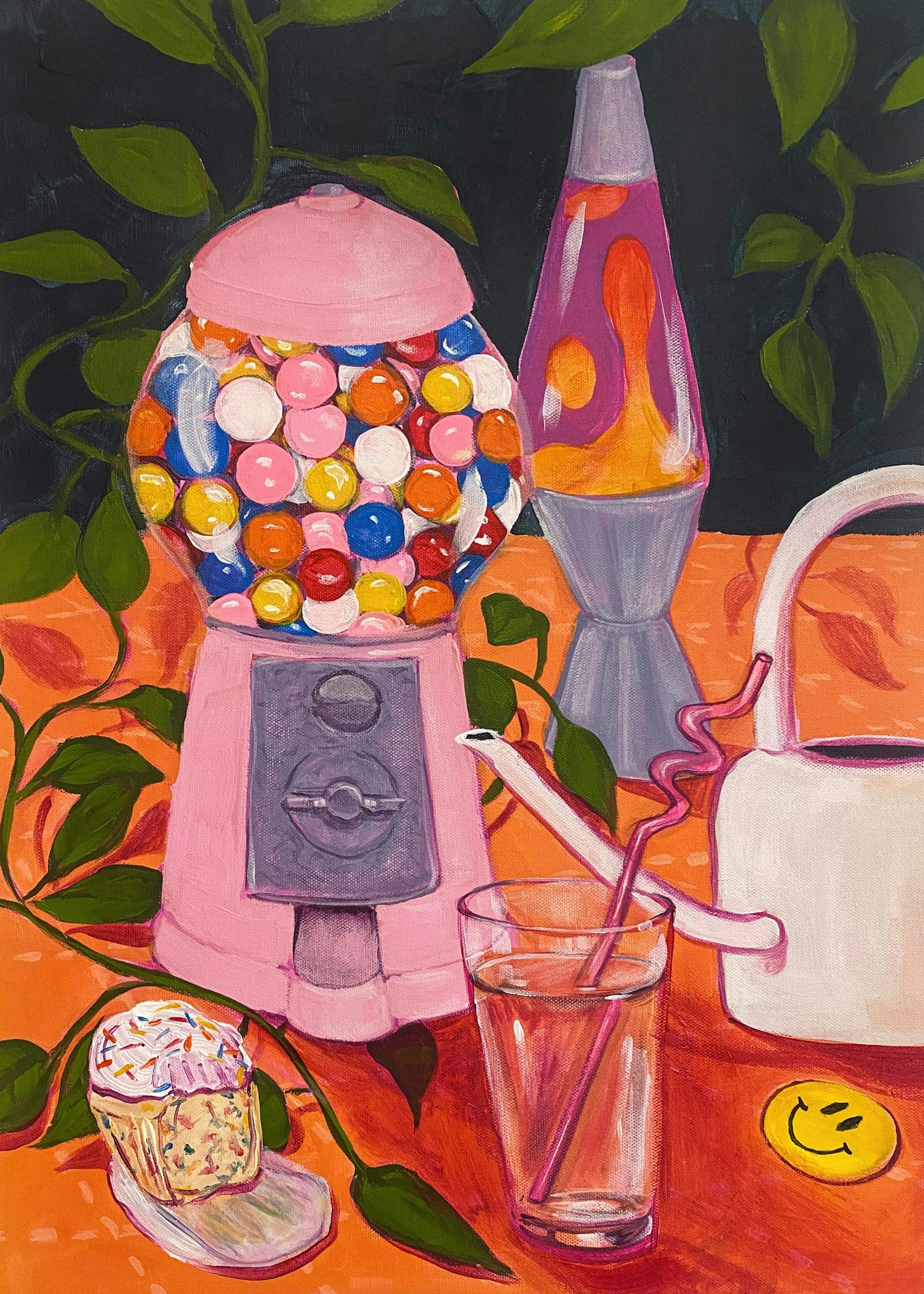 Lindsey Cherek - Still Life with Gumball Machine Print 0