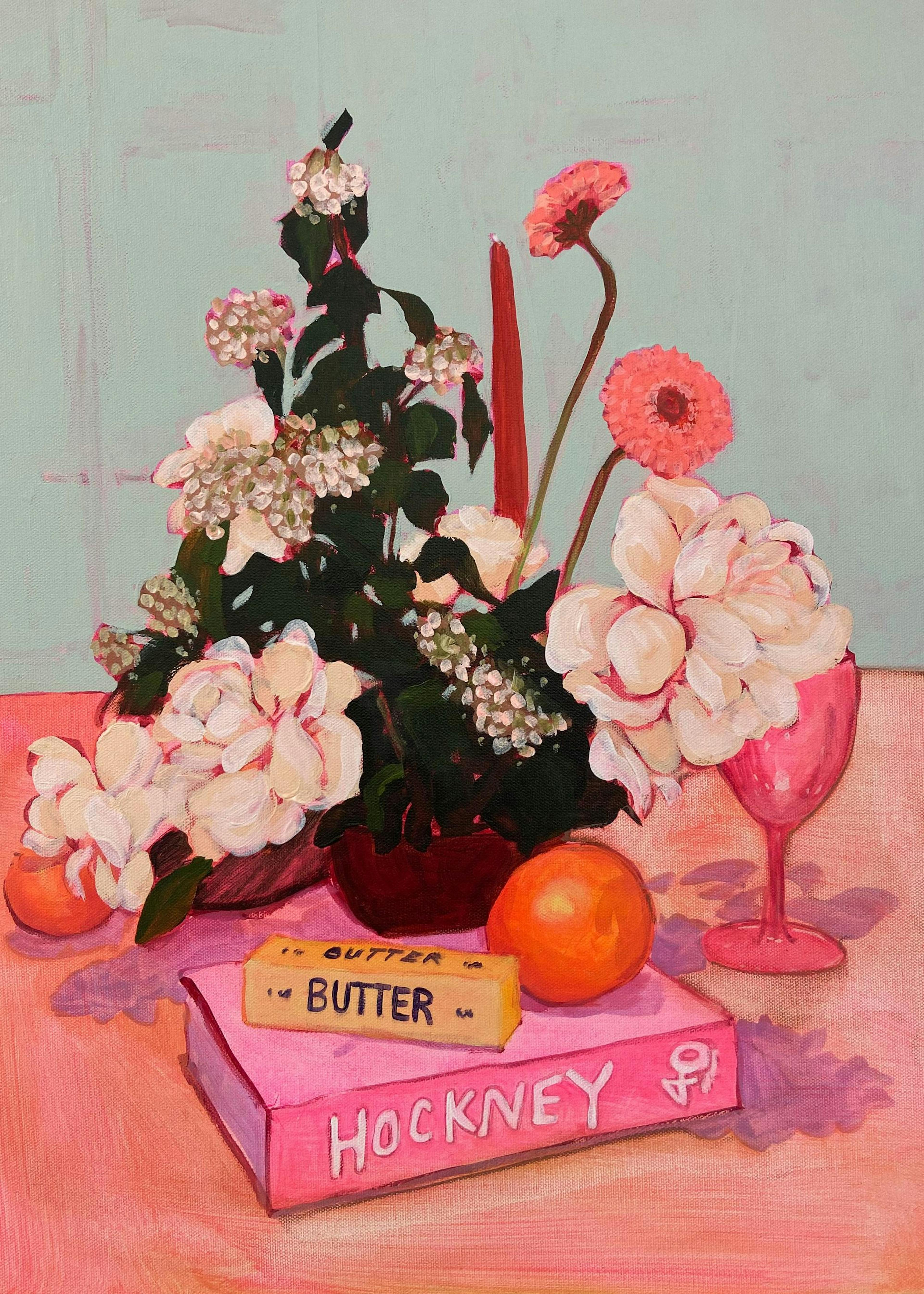 Lindsey Cherek - Still Life with Hockney Book Print 0