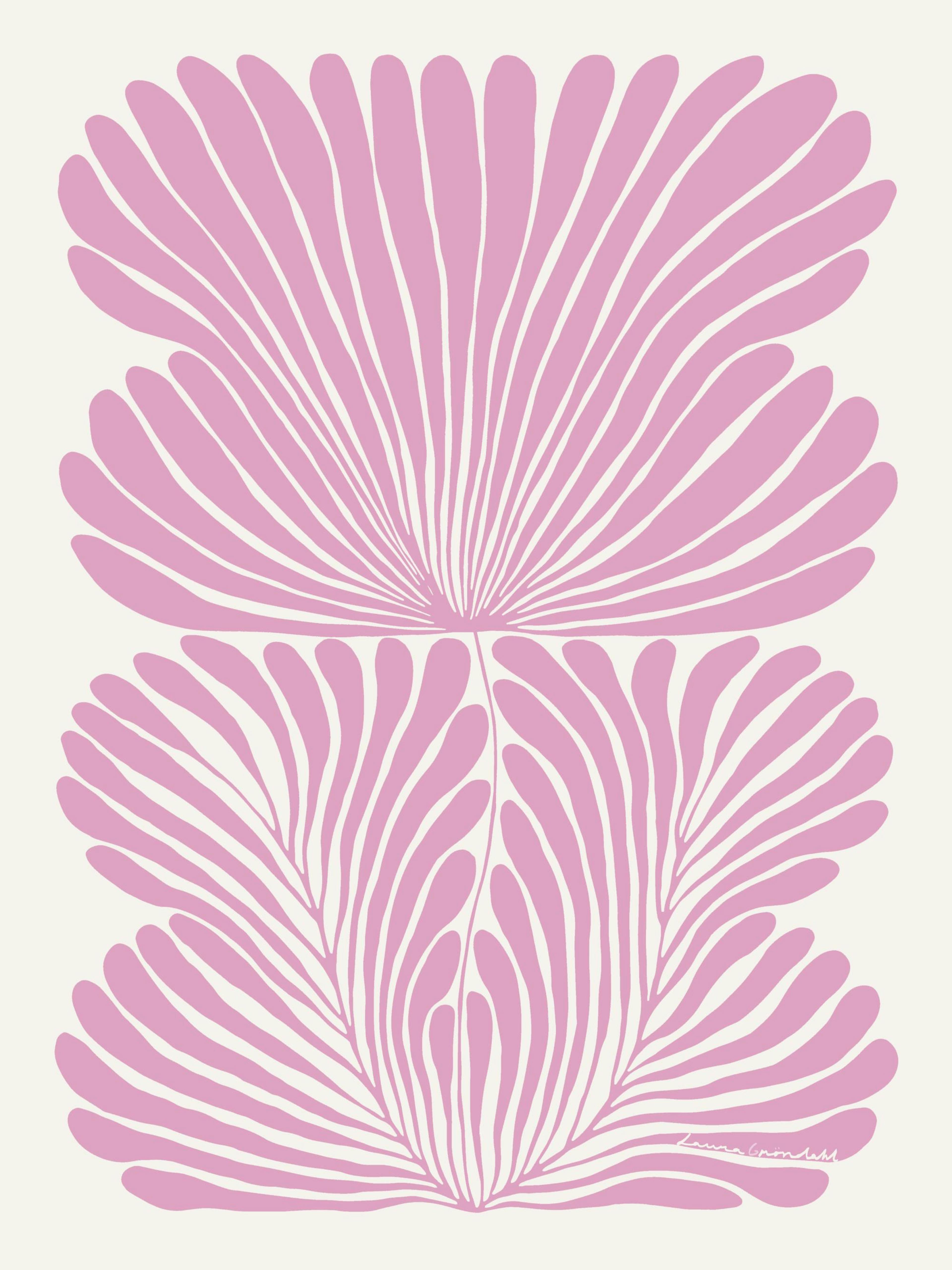 Laura Gröndahl - Pink Flower Poster