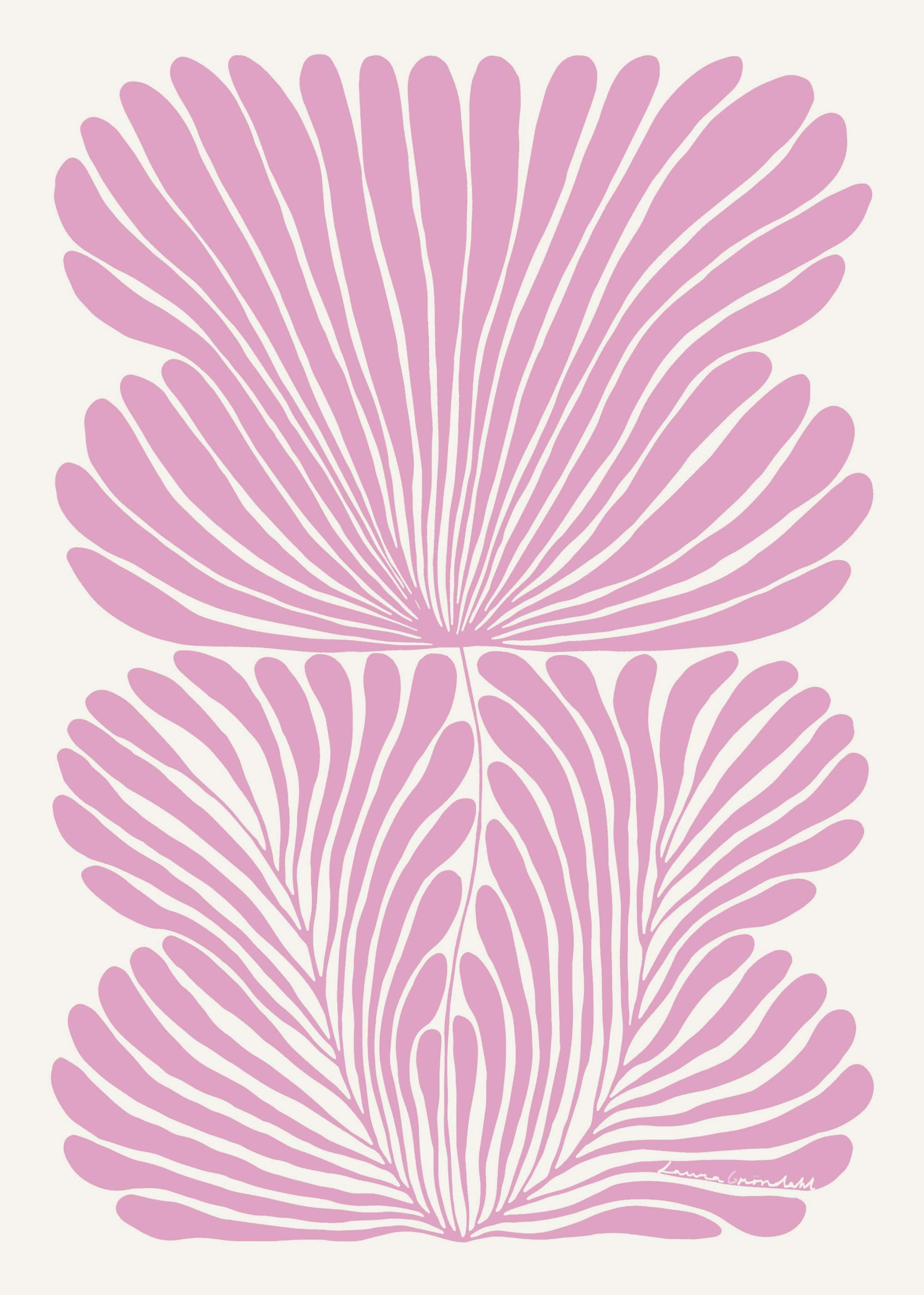 Laura Gröndahl - Pink Flower Poster 0