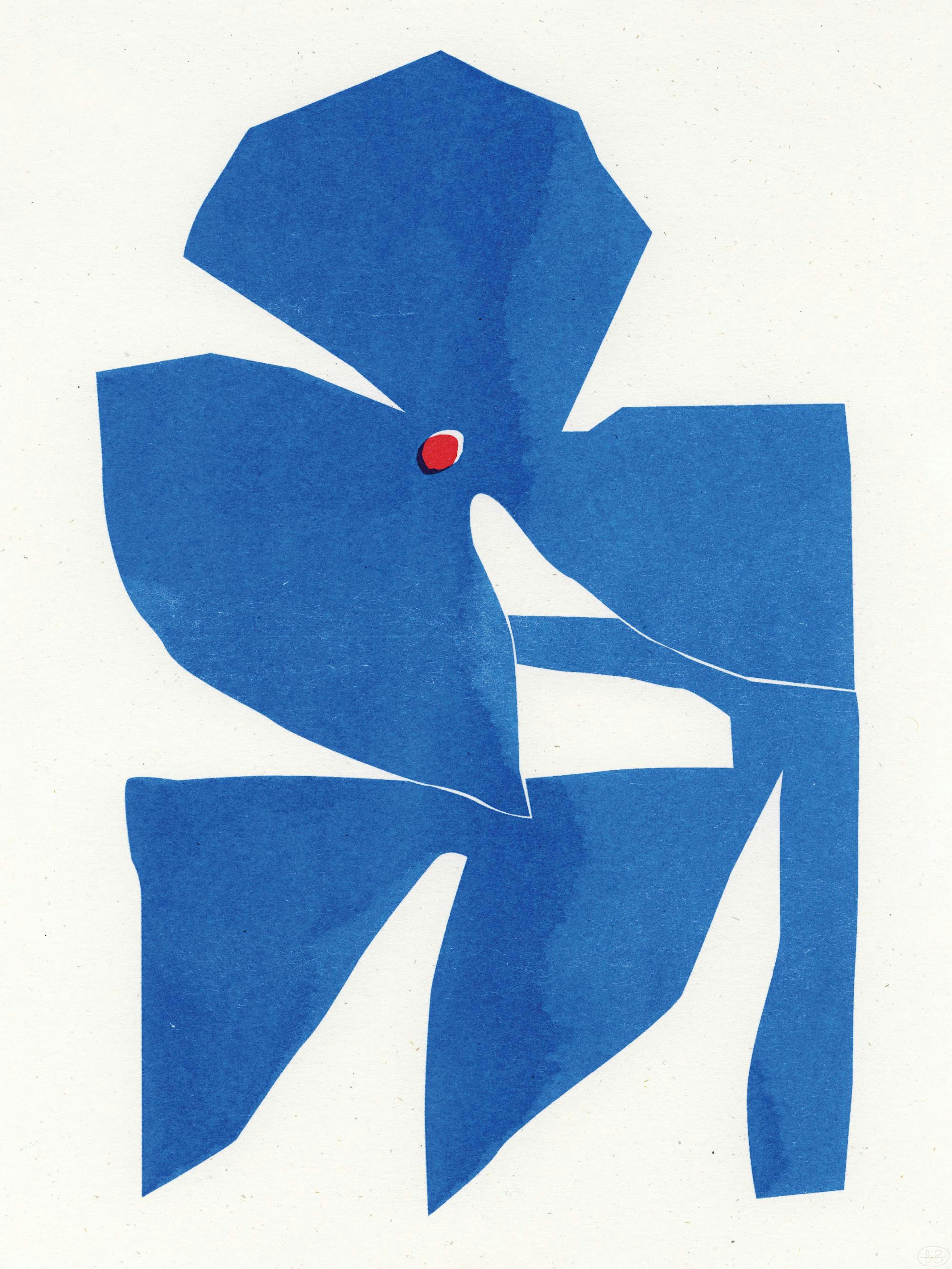 Berenice Hernandez - Azul Poster