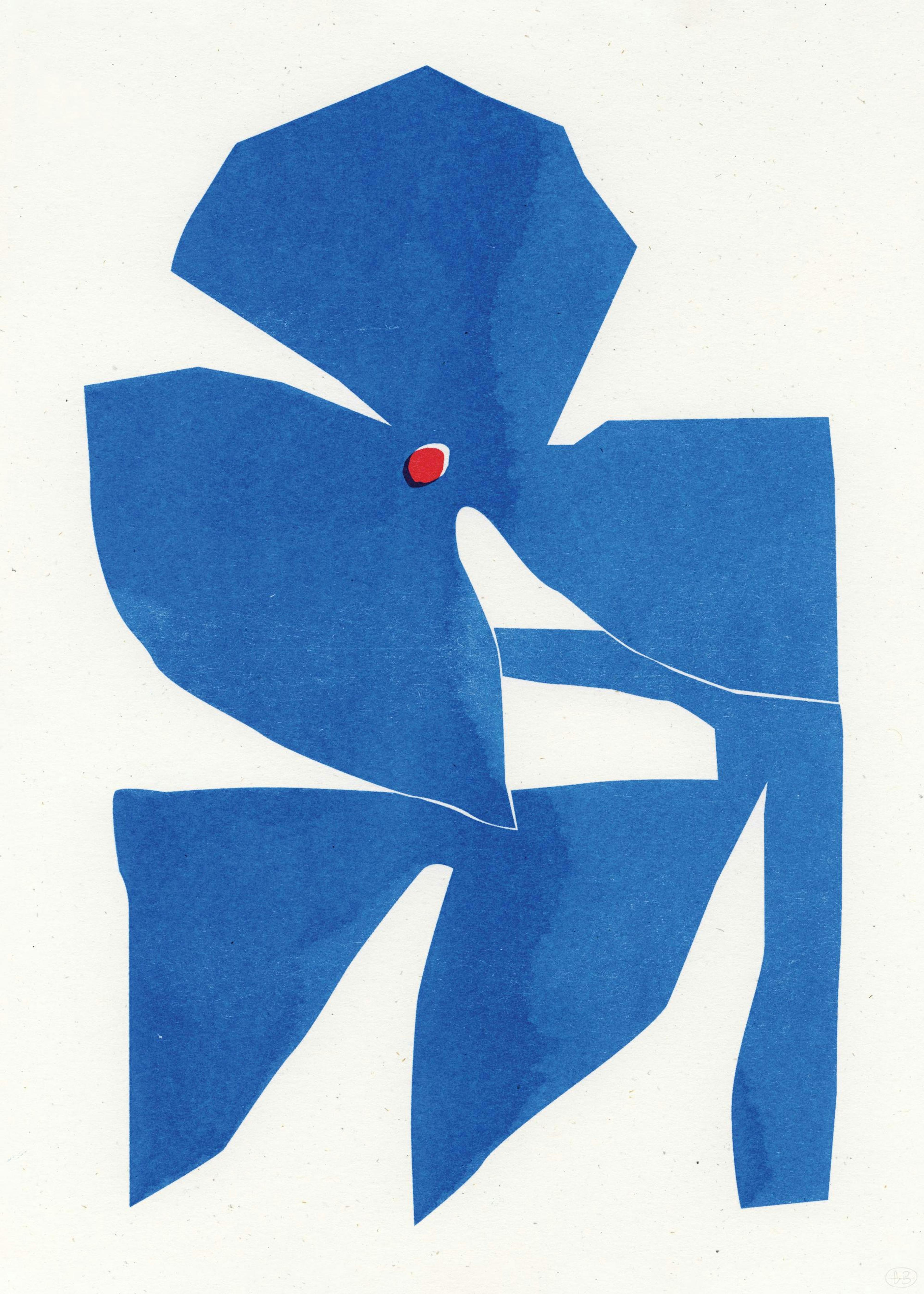 Berenice Hernandez - Azul Poster 0