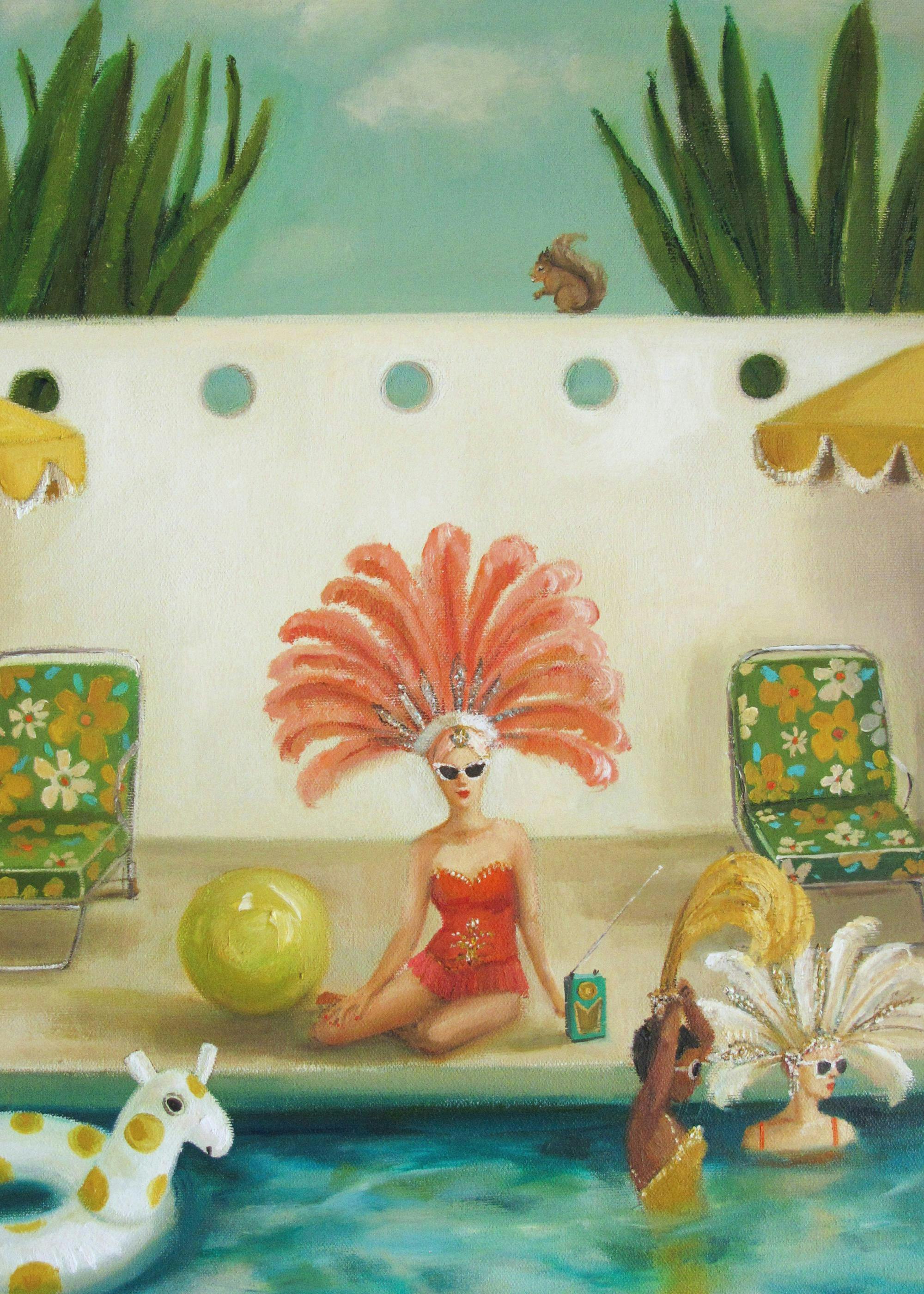 Janet Hill - Poolside Poster 0