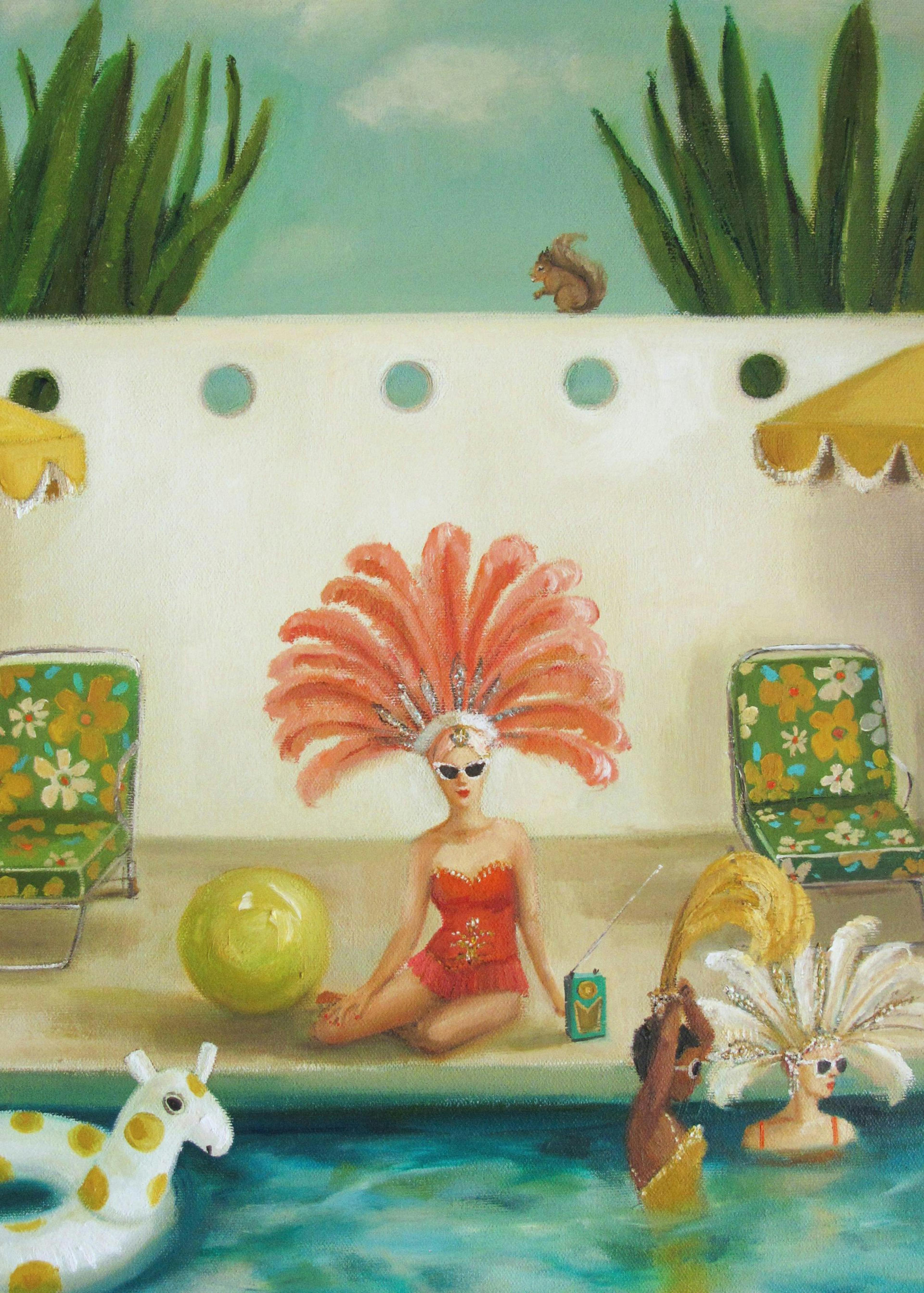 Janet Hill - Poolside Print 0
