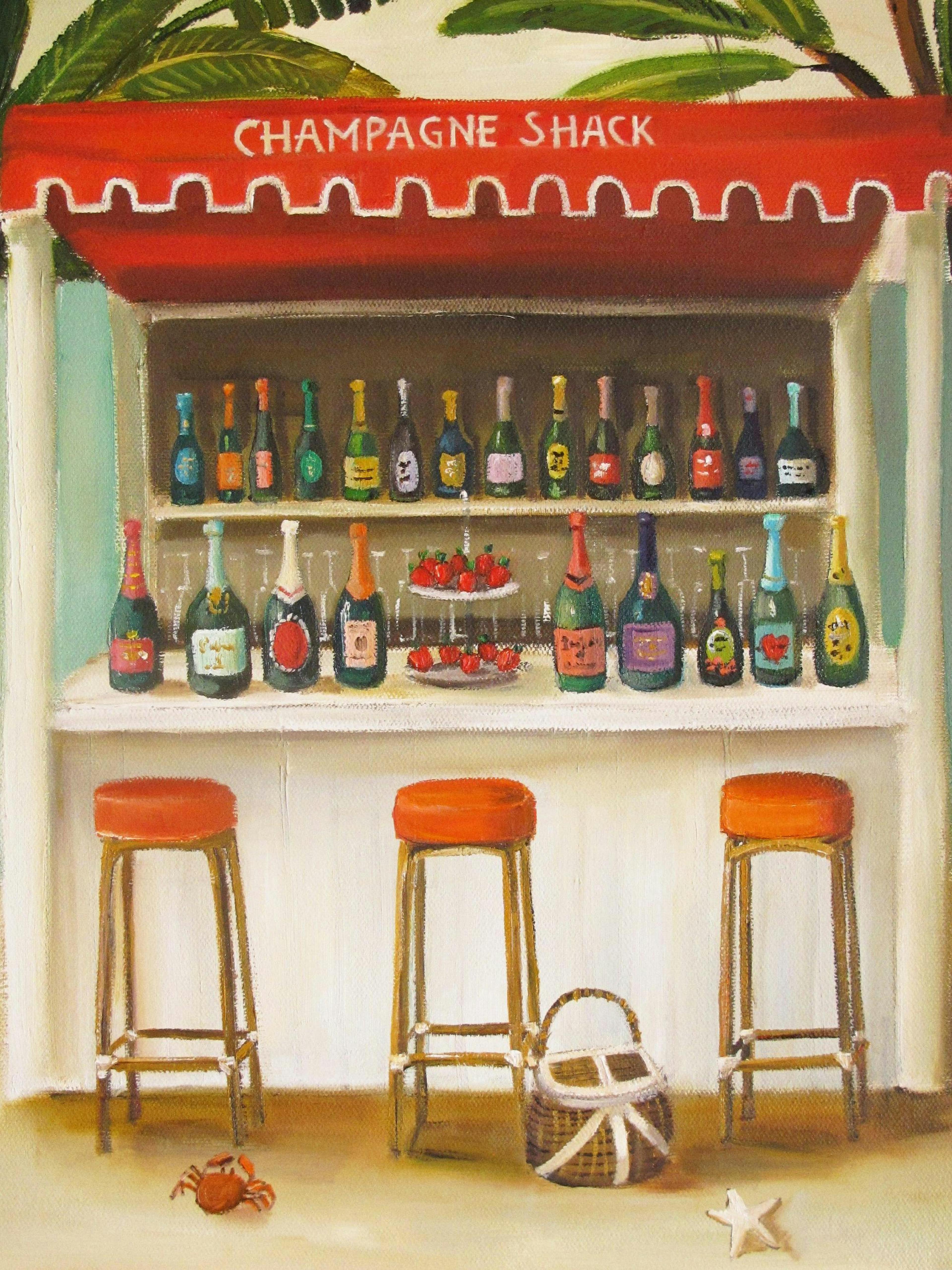 Janet Hill - Champagne Shack Juliste