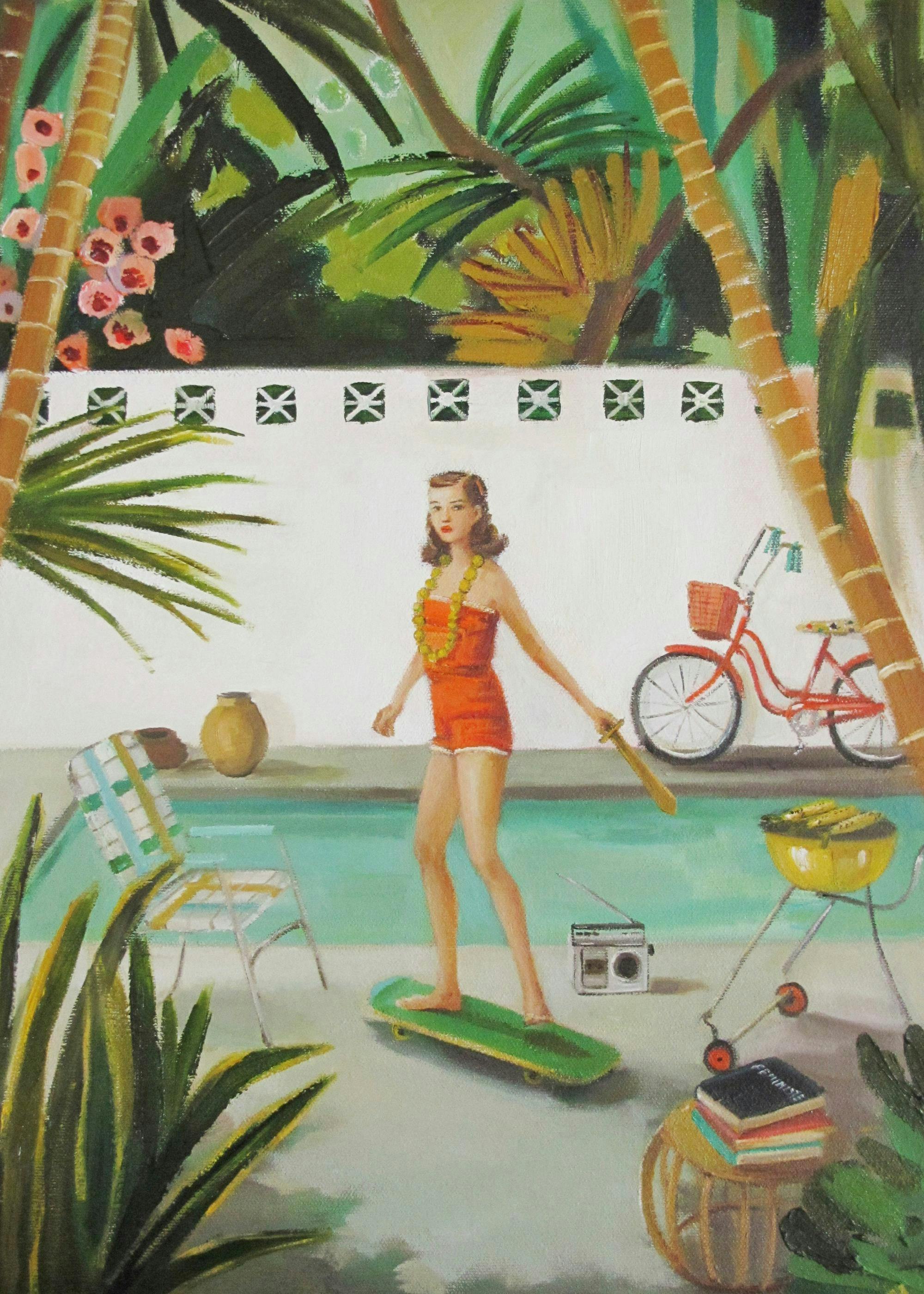 Janet Hill - The Backyard Feminist Poster 0