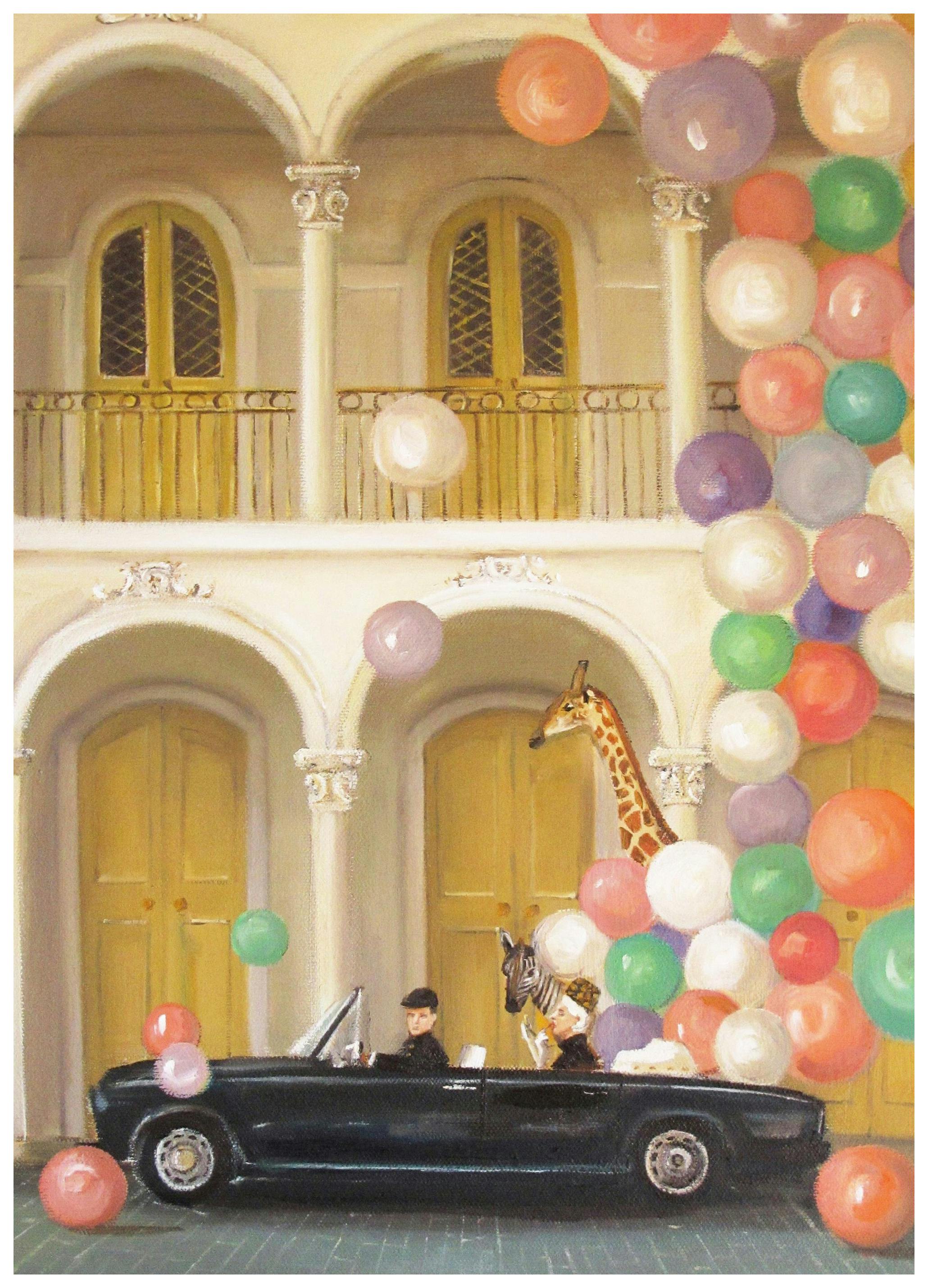 Janet Hill - Old Town Poster (30x40 cm)