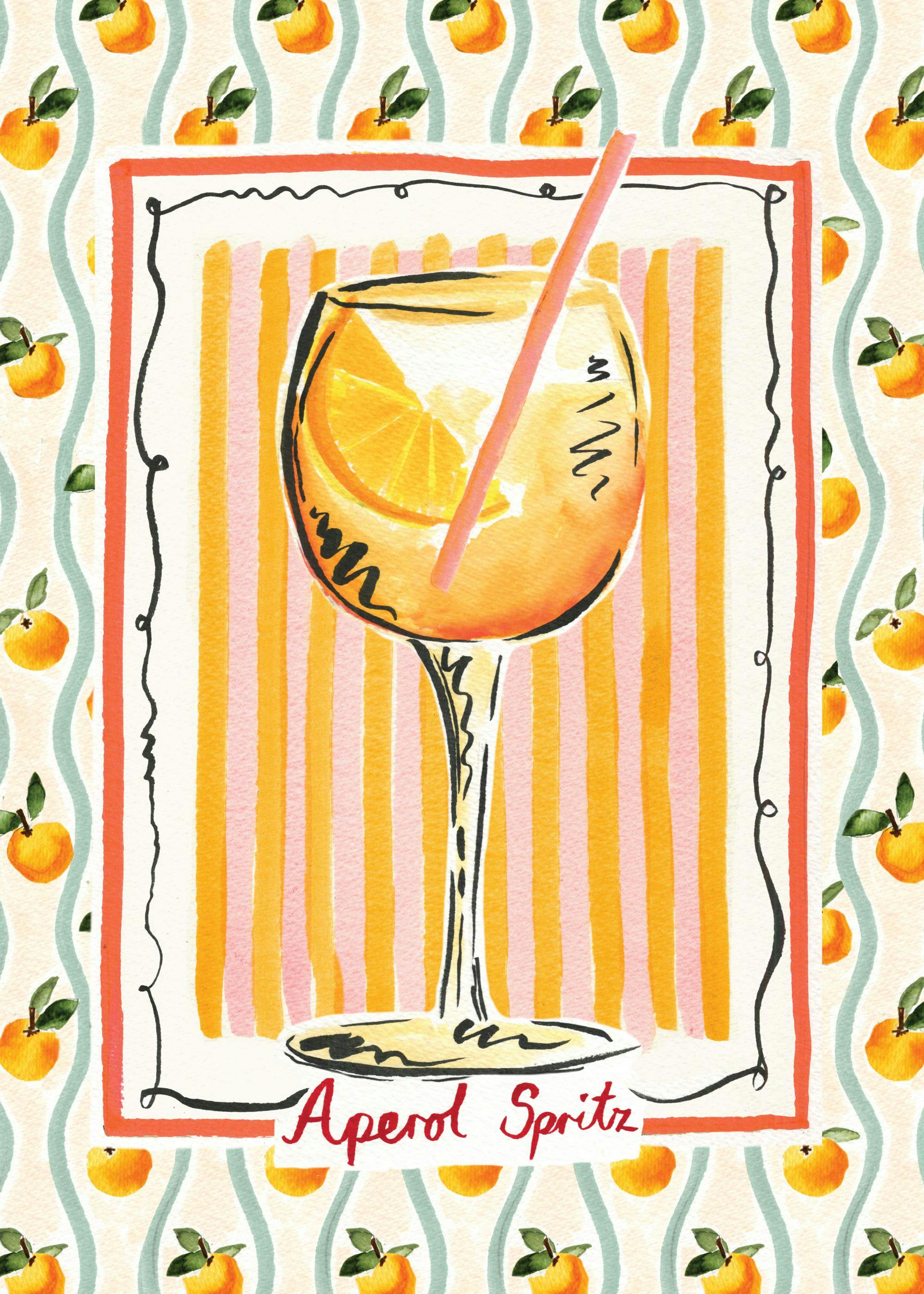 Emily Daborn - Aperol Spritz Plakat 0