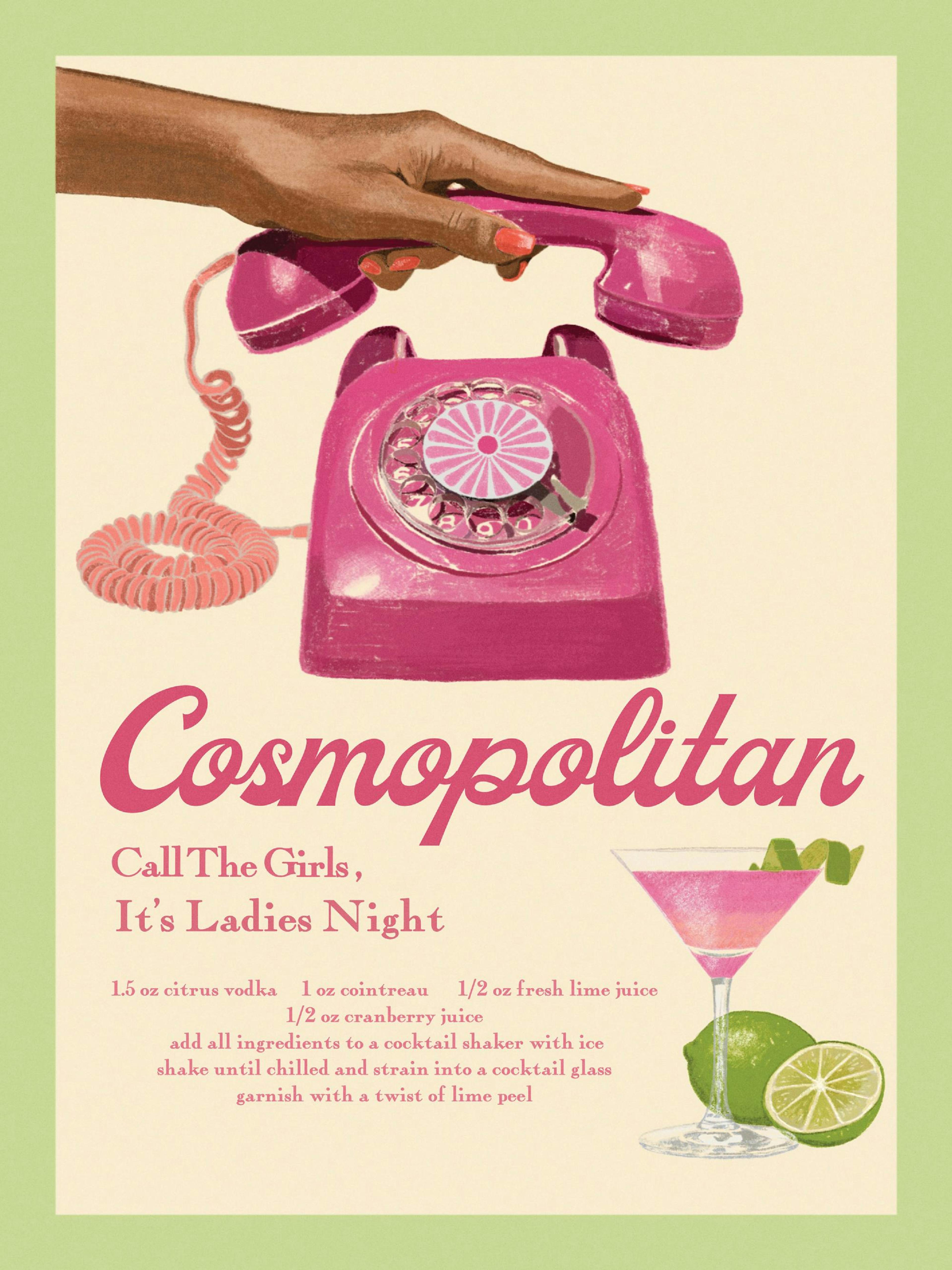 Jenny Liz Rome - Cosmopolitan Poster