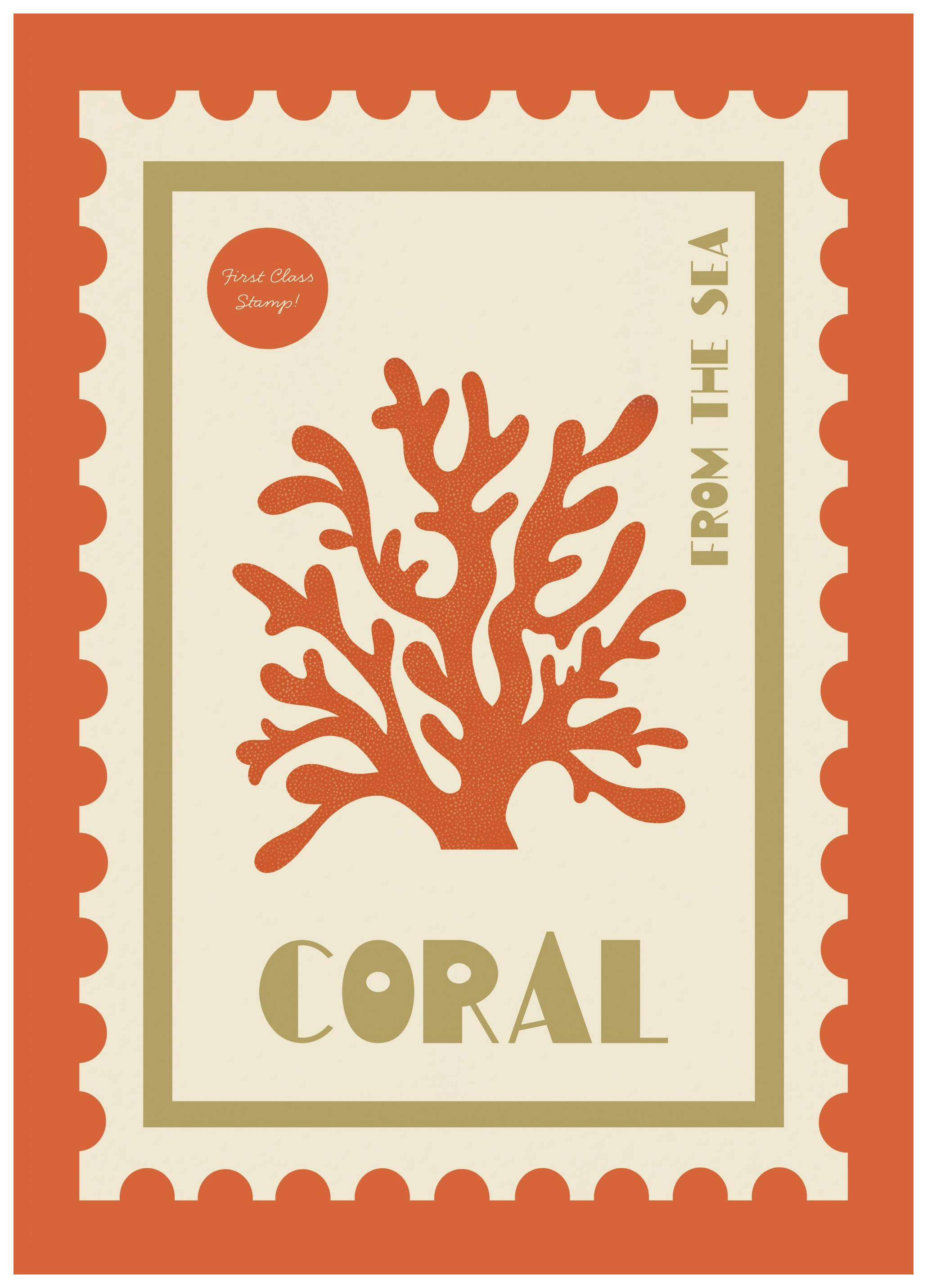 We Made Something Nice - Coral Poster (21x30 cm)