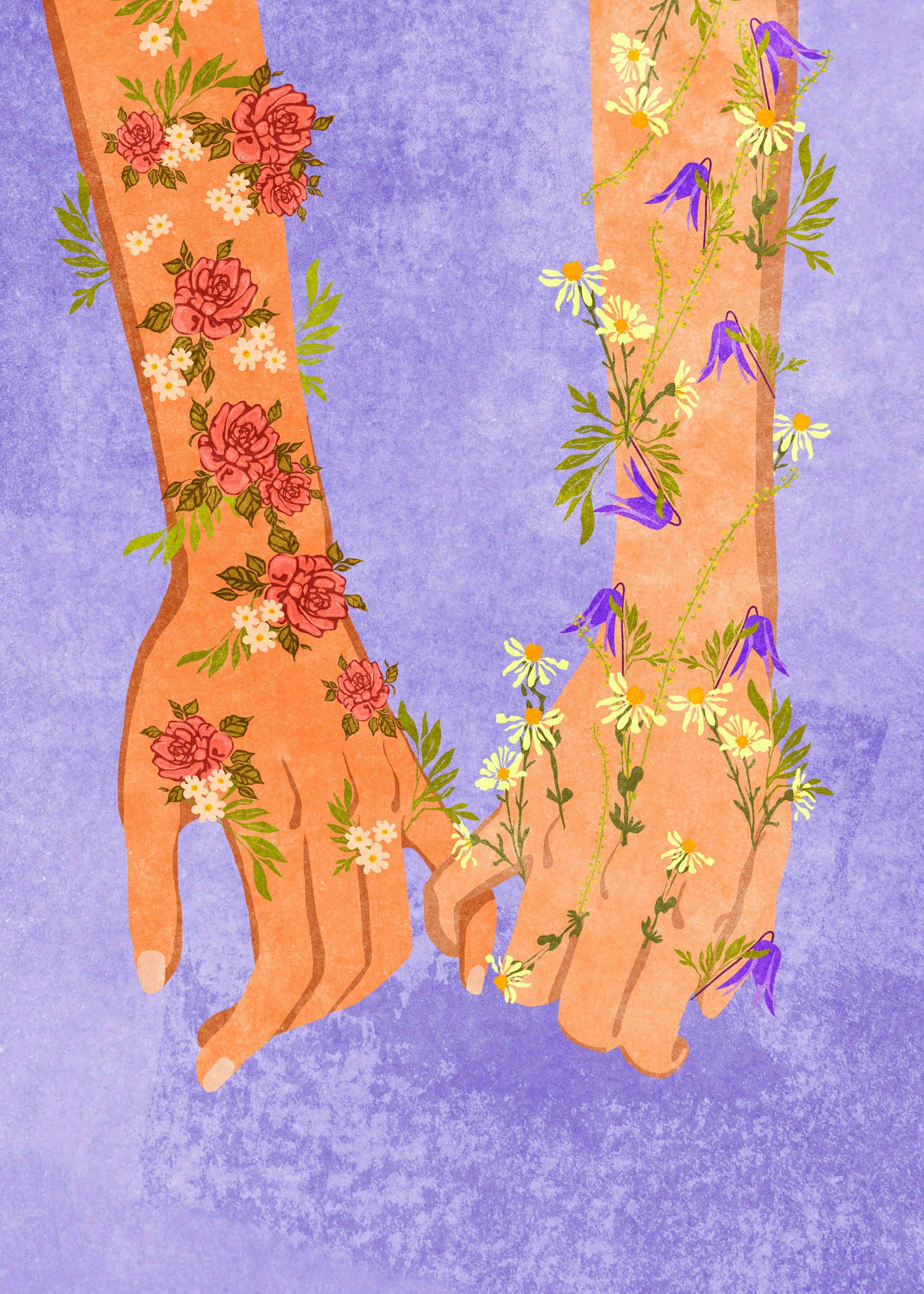 Raissa Oltmanns - Holding Hands Print 0