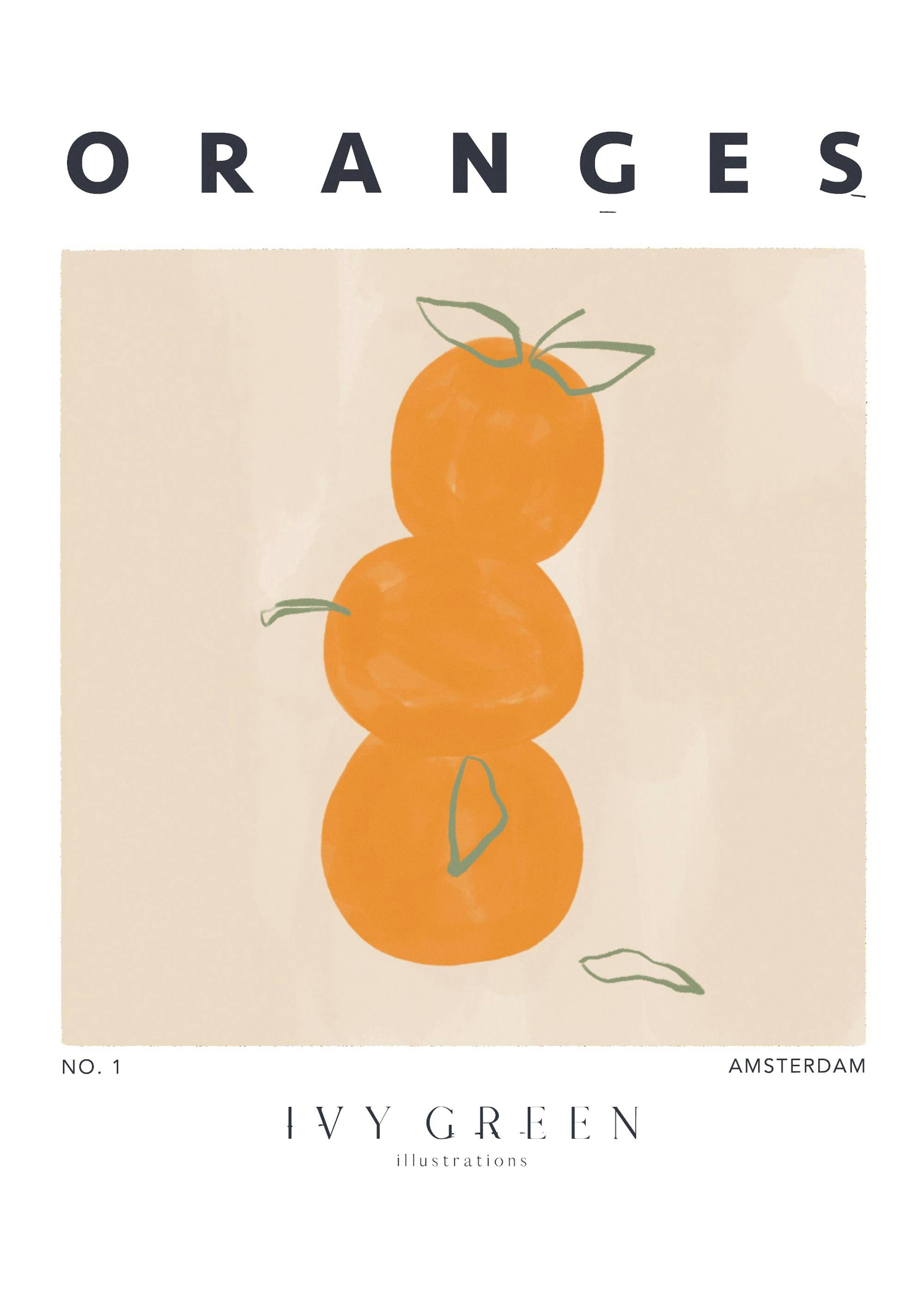 Ivy Green - Oranges Print 0