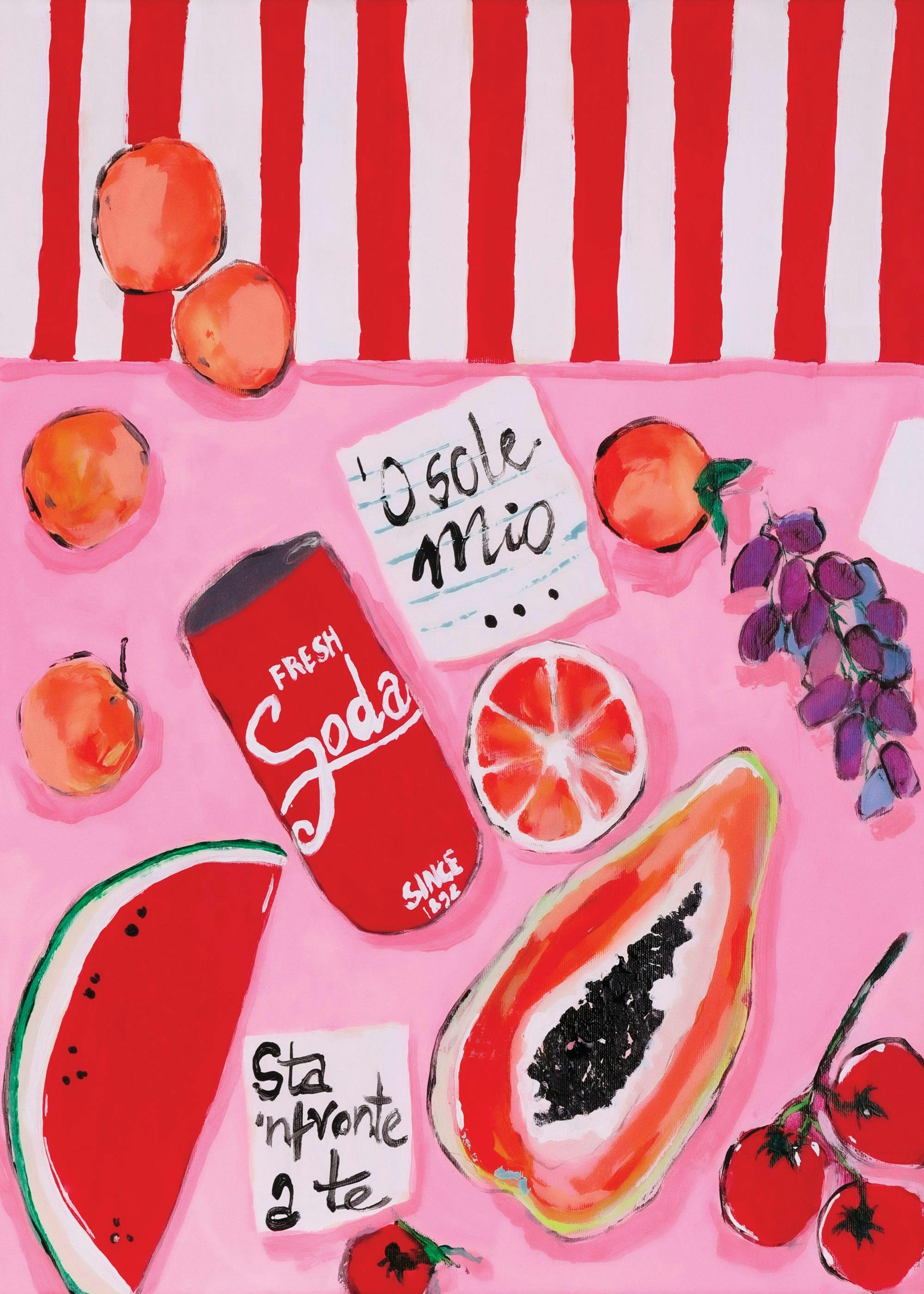 Karolina Mila - Fresh Soda Juliste 0