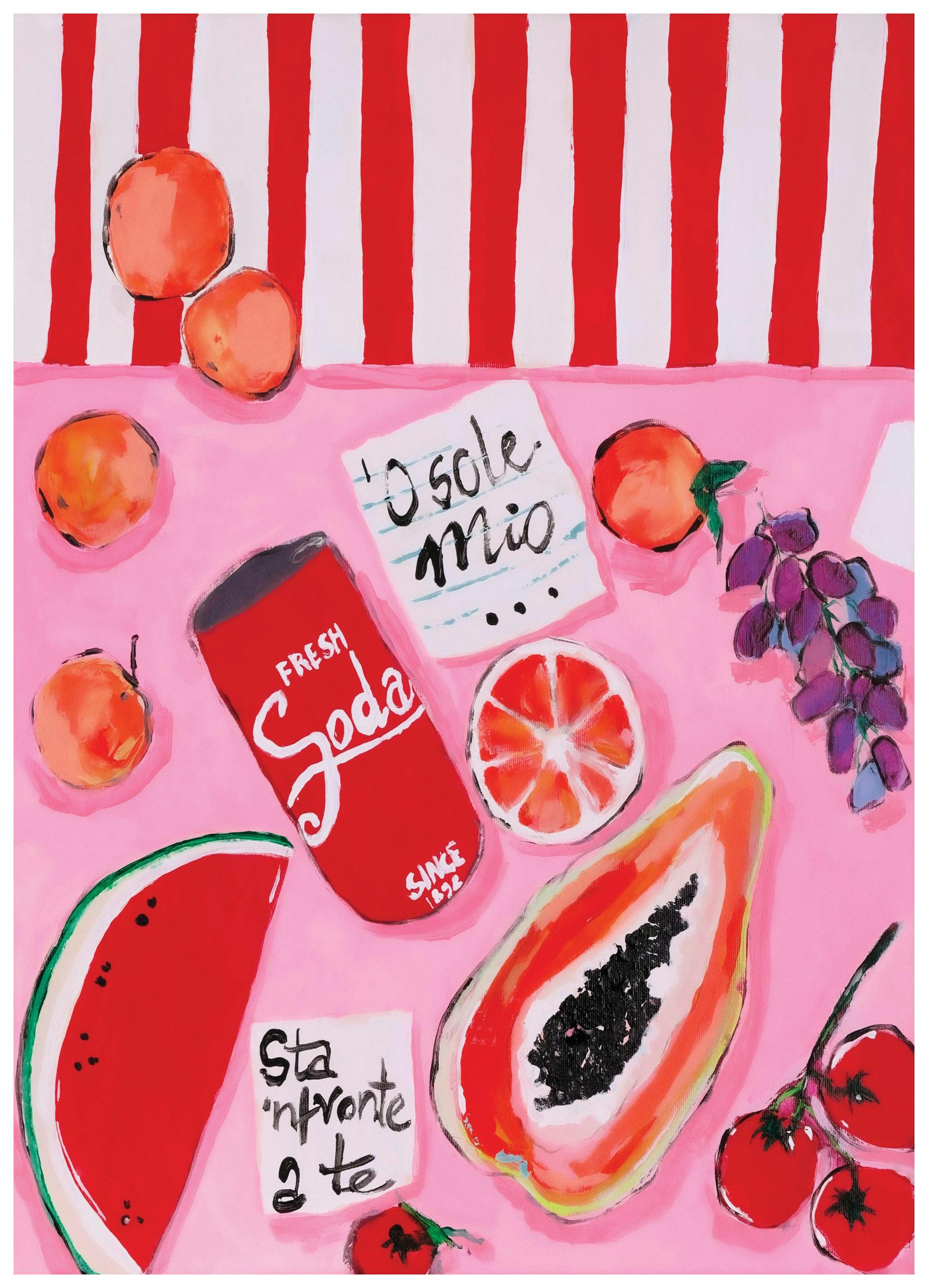 Karolina Mila - Fresh Soda Affiche (50x70 cm) - Karolina Mila