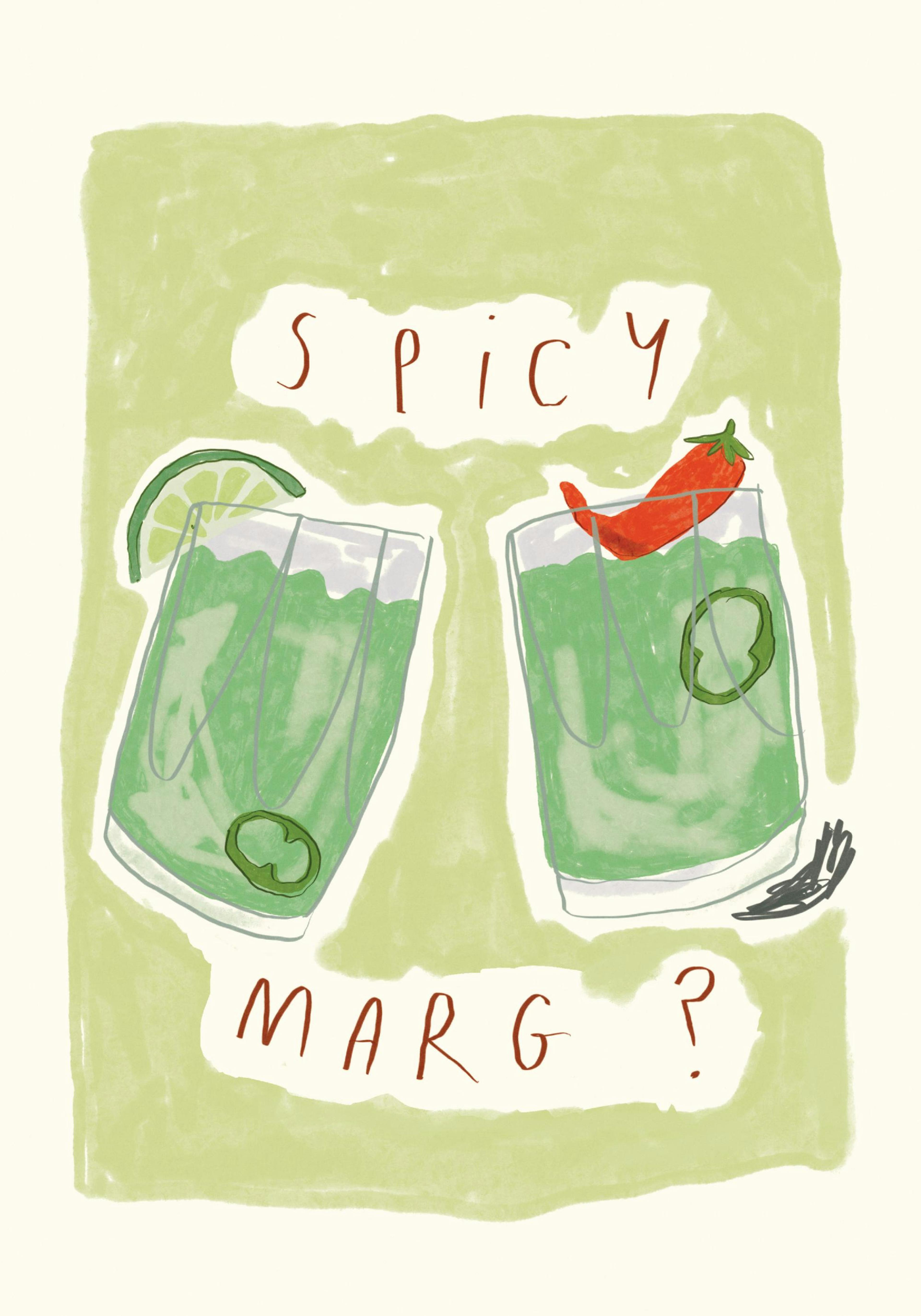 Lauren Emmett - Spicy Marg Print