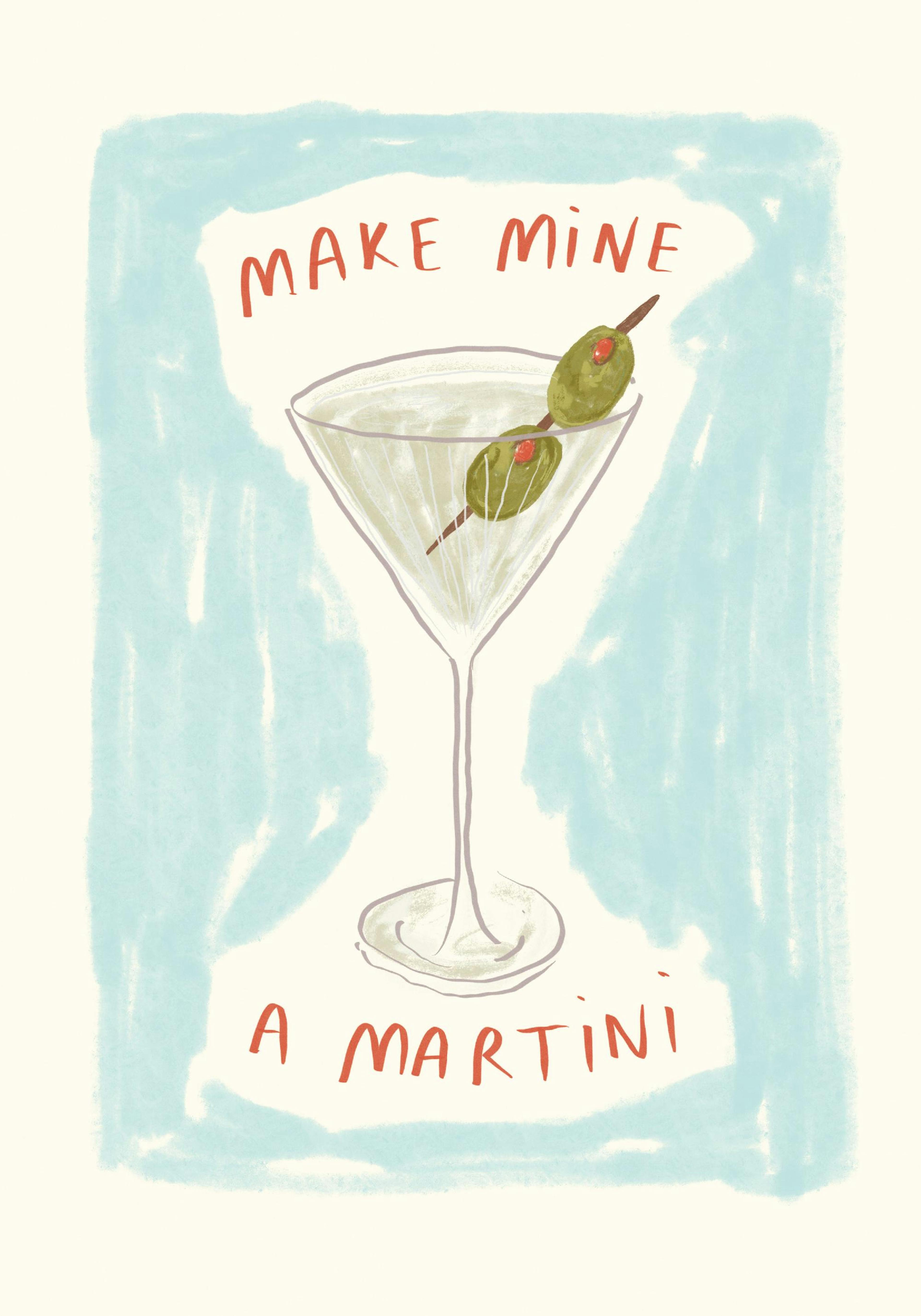 Lauren Emmett - Martini Print