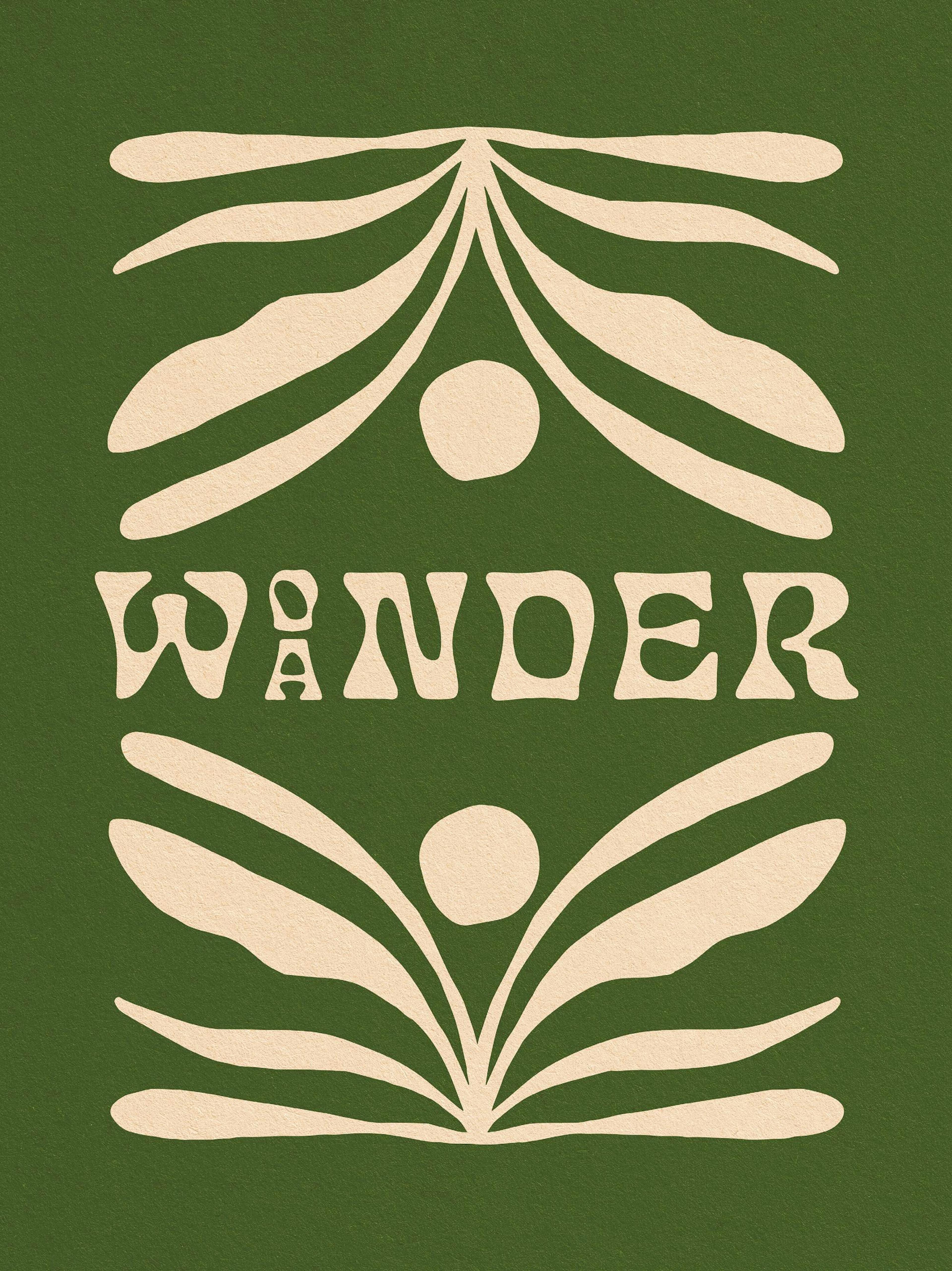 The SoulShine Co. - Woander Olive Plagát