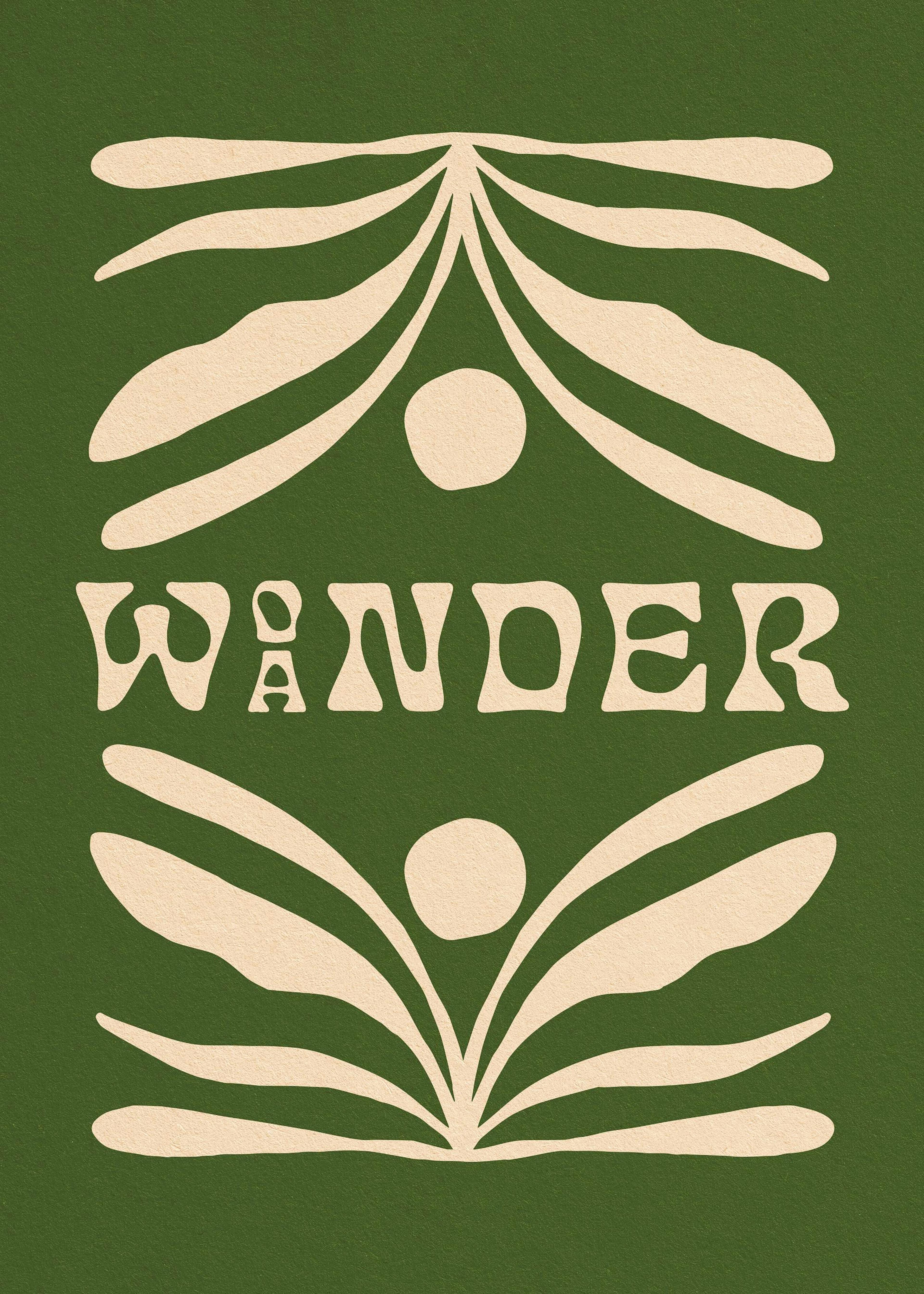 The SoulShine Co. - Woander Olive Print 0